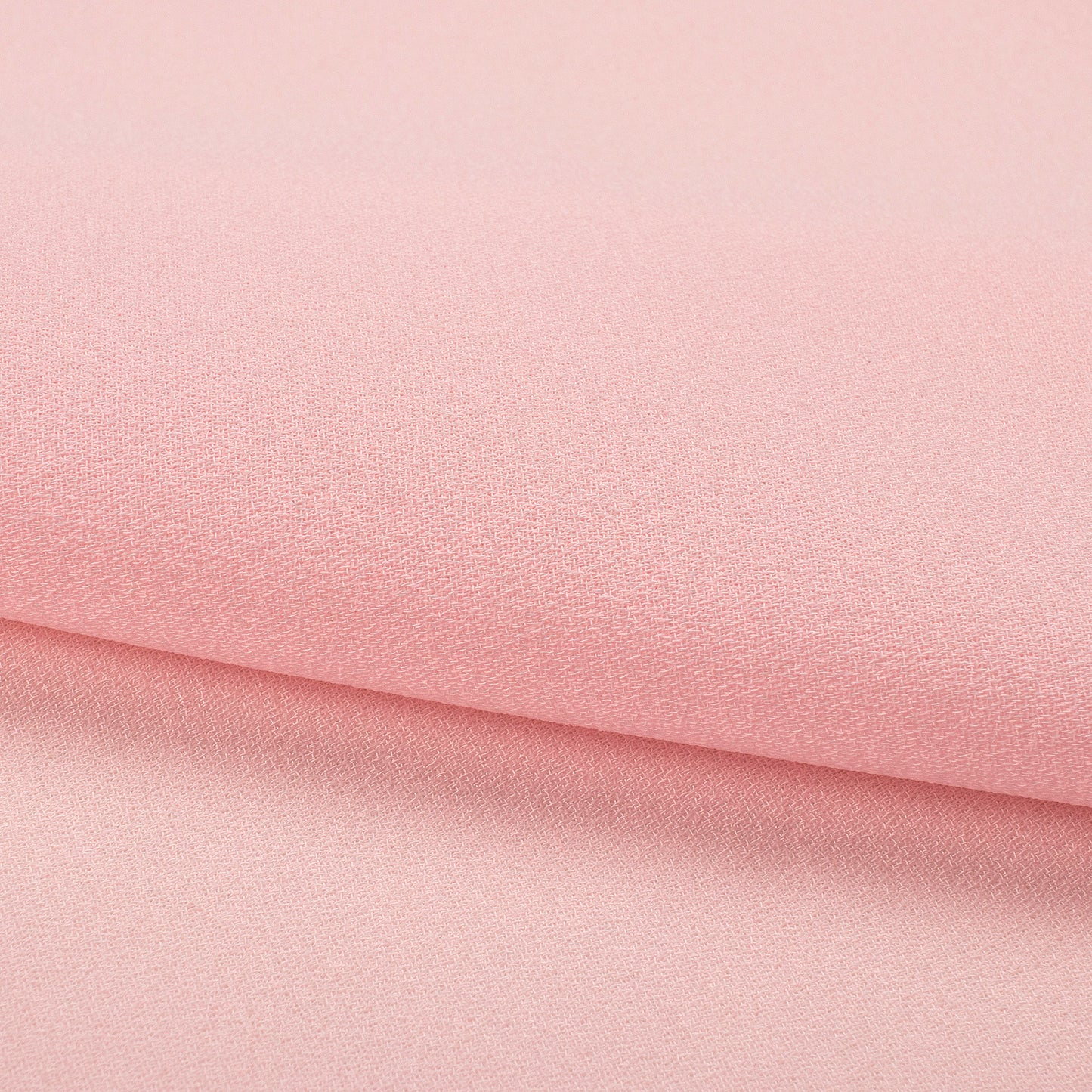 Light Pink Plain Moss Georgette Fabric (Width 54 Inches)