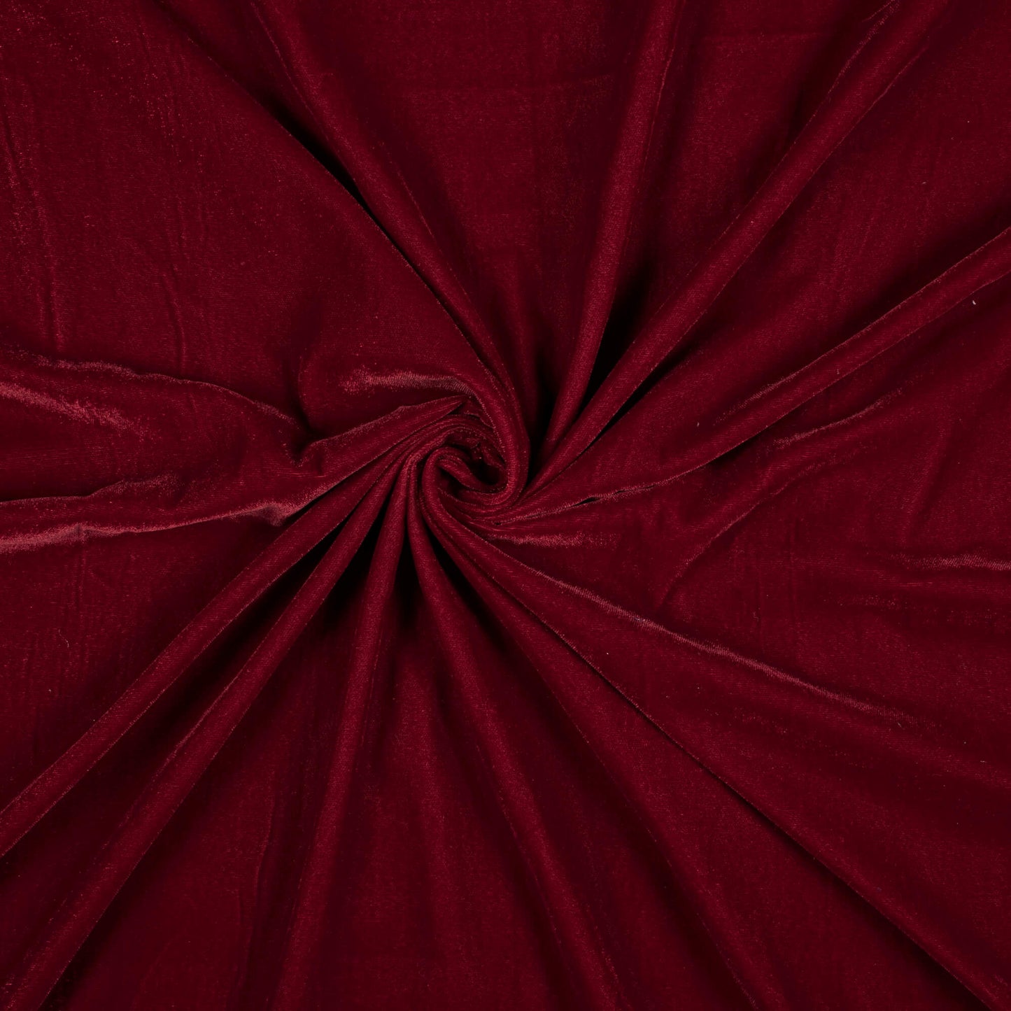 Maroon Plain Export Quality Micro Velvet Fabric