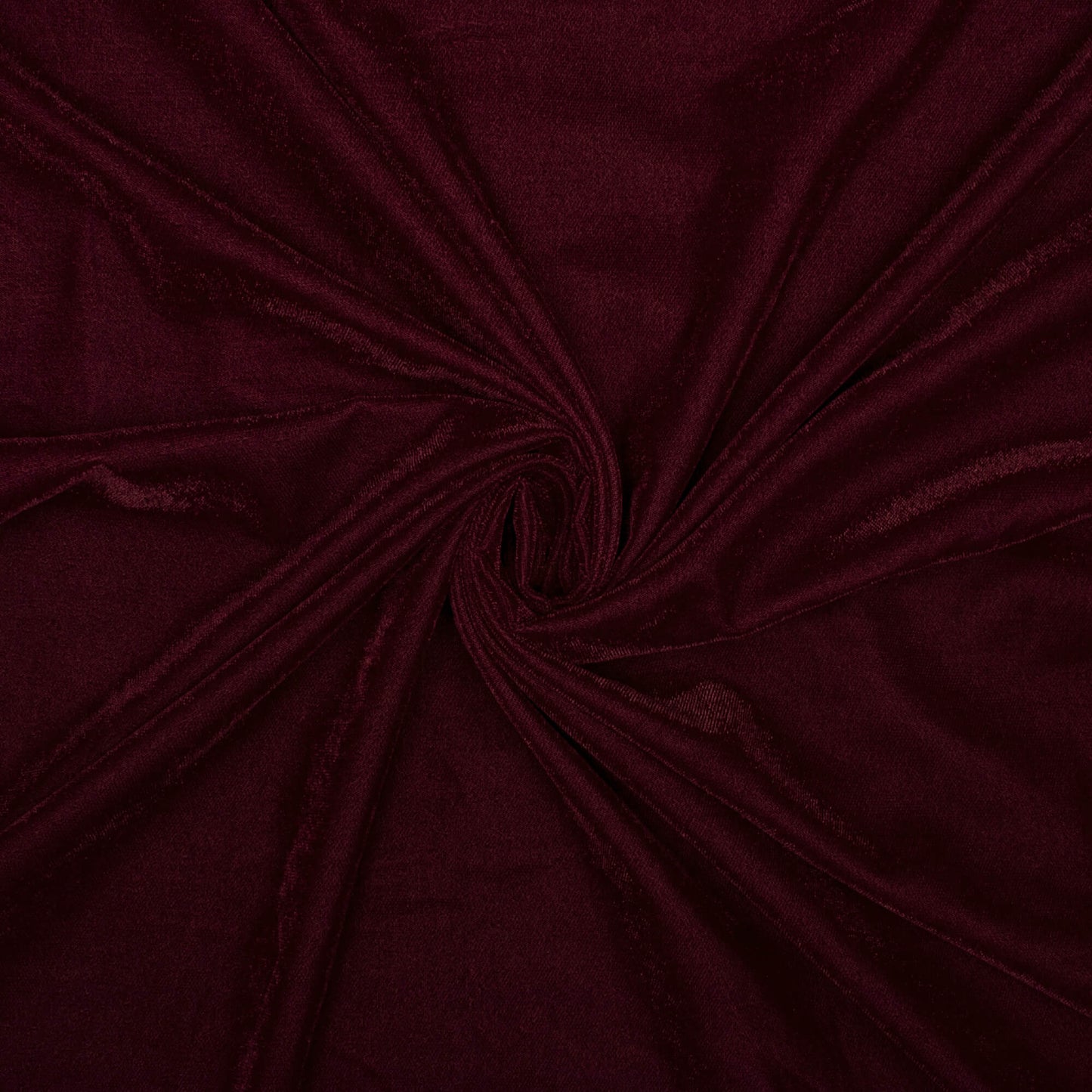 Maroon Plain Export Quality Micro Velvet Fabric
