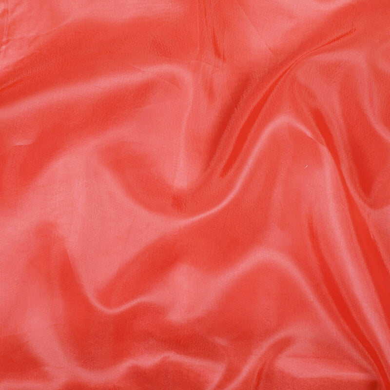 Crimson Red Plain Premium Liquid Organza Fabric