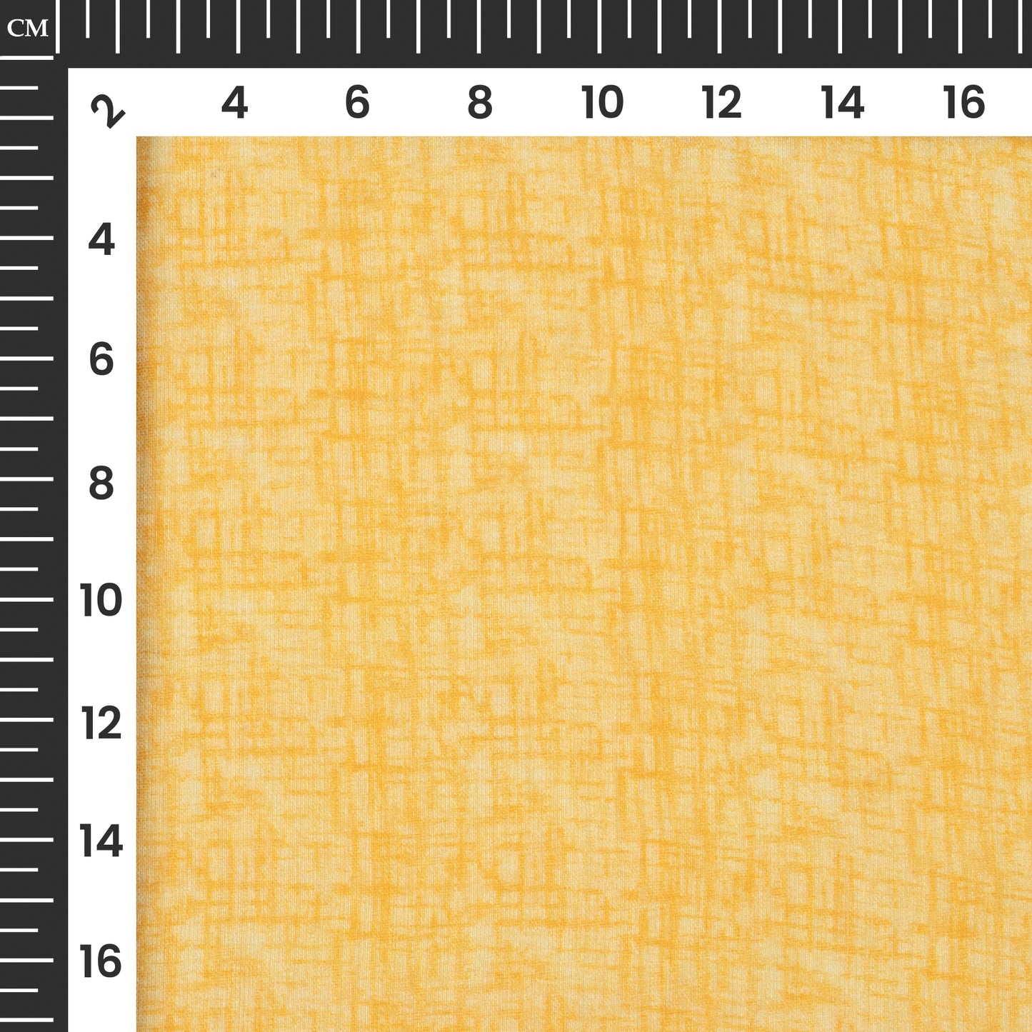 Exclusive Ochre Yellow And Beige Texture Digital Print Pure Cotton Mulmul Fabric