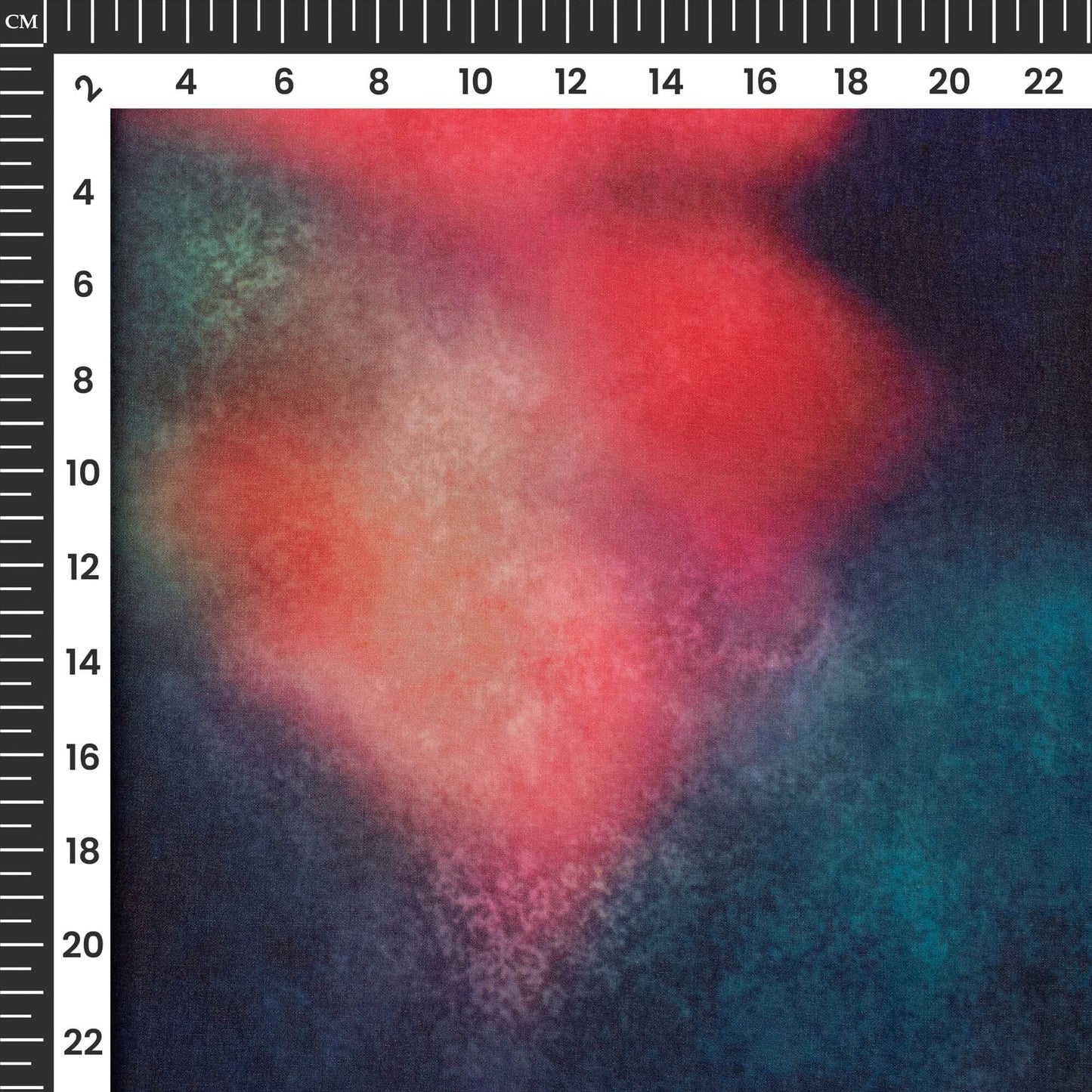 Exclusive Blue Tye And Dye Digital Print Georgette Fabric