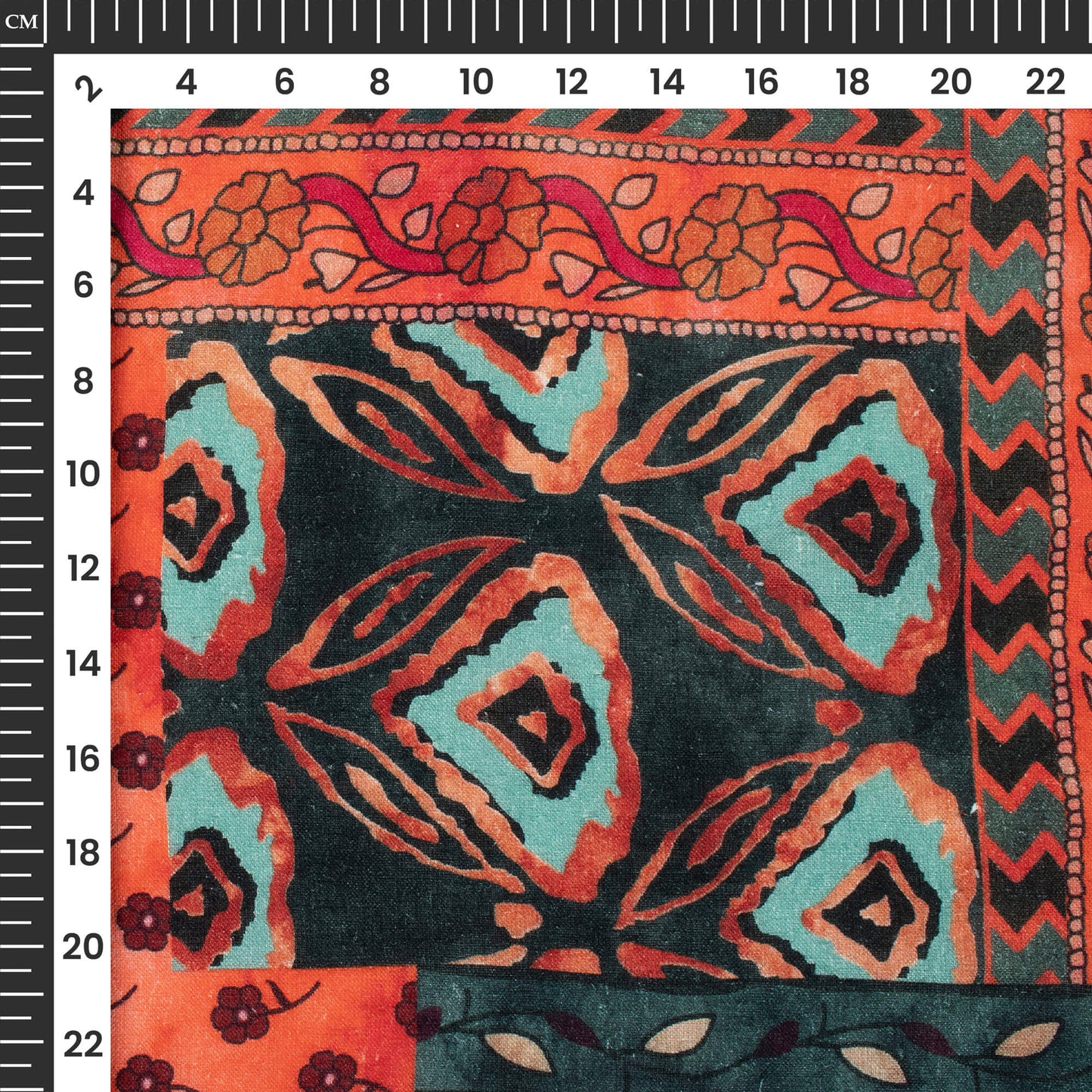 Exclusive Ethnic Digital Print Premium Swiss Linen Fabric