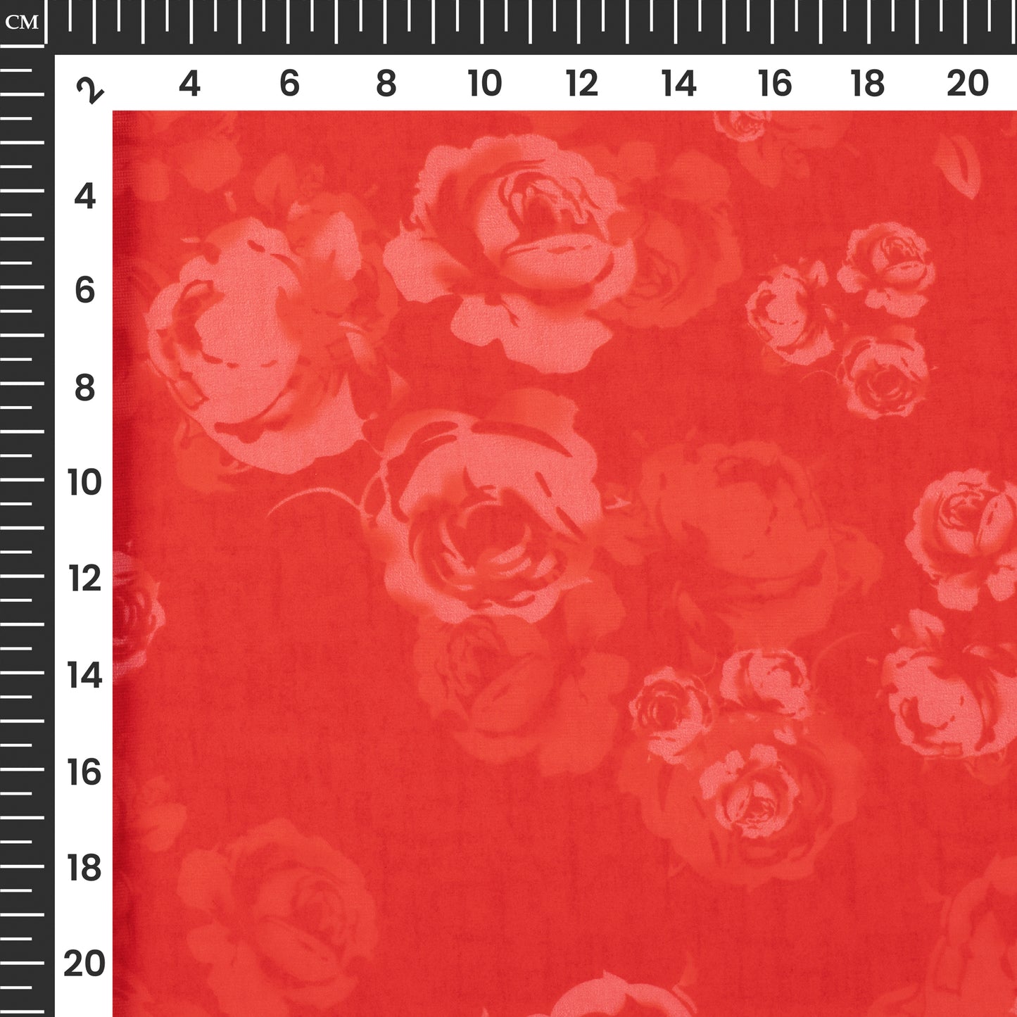 Lovely Floral Digital Print BSY Crepe Fabric