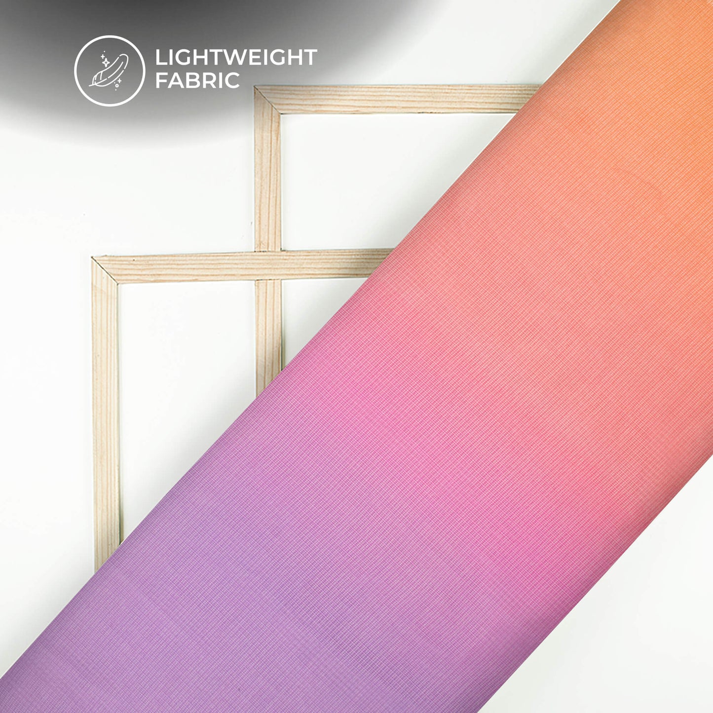 Trendy Ombre Digital Print Kota Doria Fabric