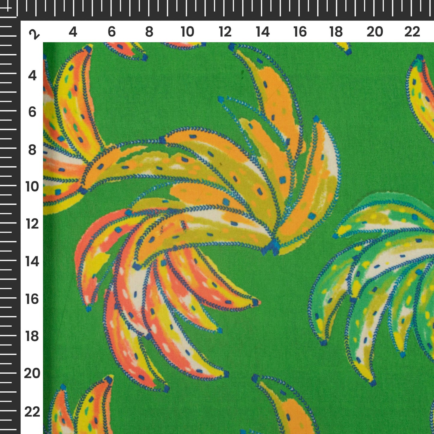 Exclusive Quirky Digital Print Georgette Fabric