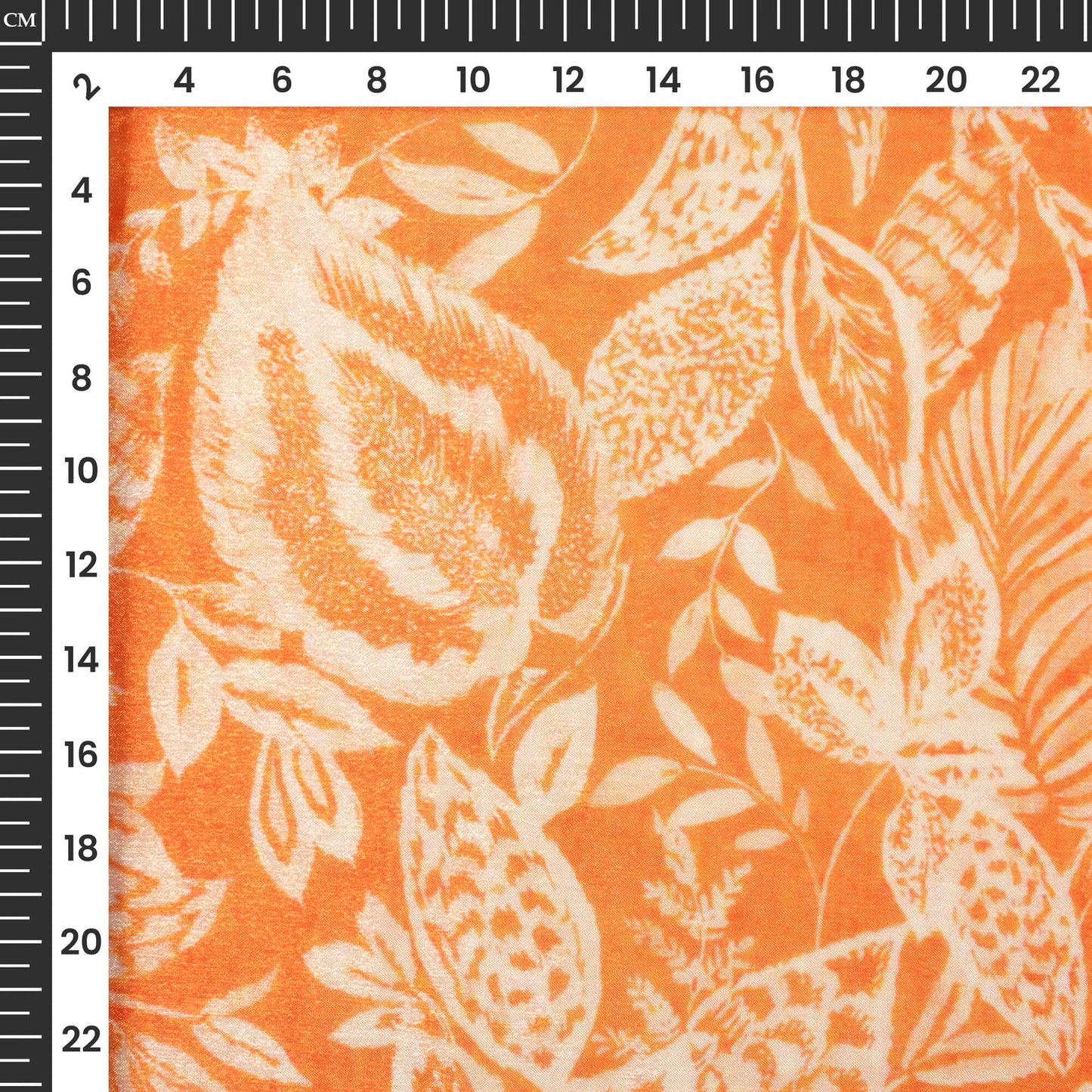 Stunning Floral Digital Print Poly Chinnon Chiffon Fabric