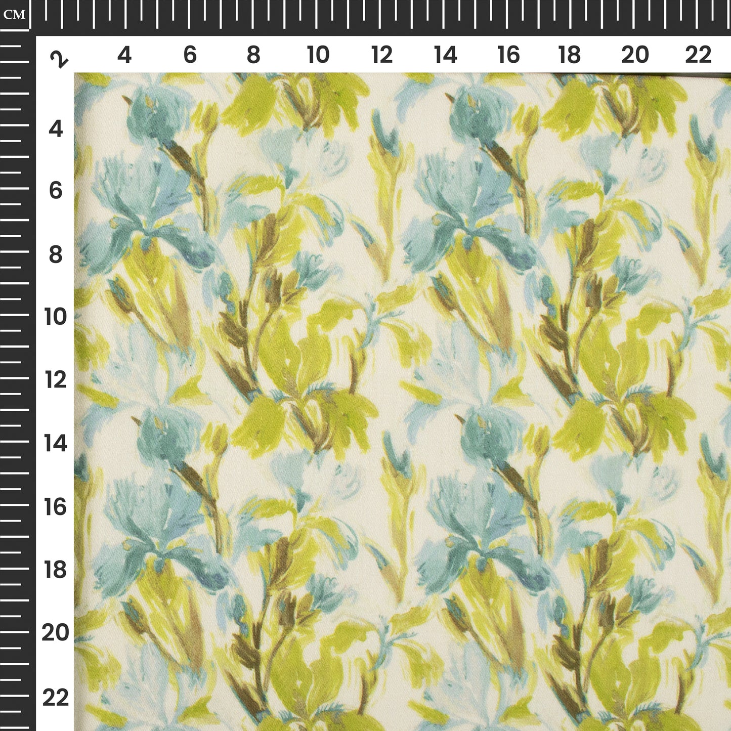 Leafage Digital Print Poly Glazed Cotton Fabric