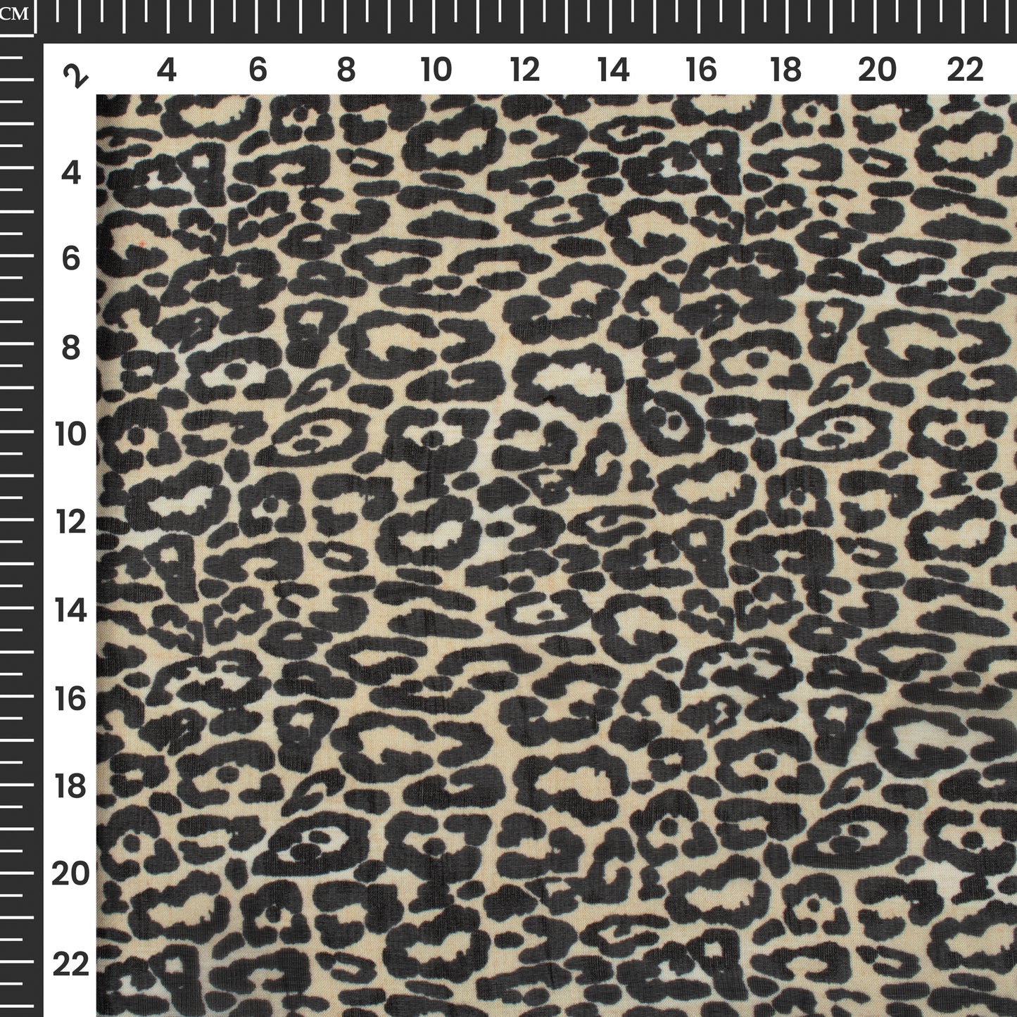 Exclusive Animal Digital Print Pure Organza Fabric