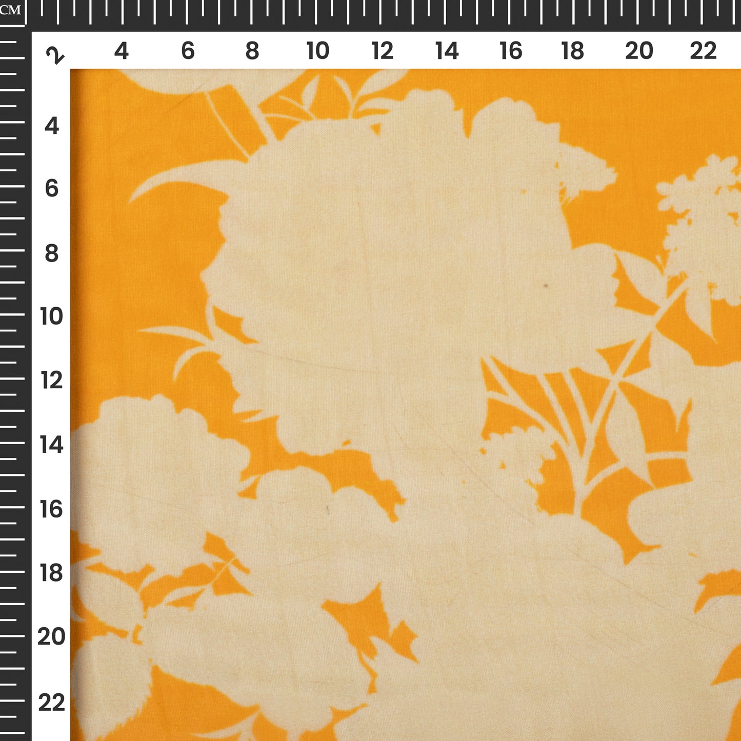 Charming Floral Digital Print Pure Organza Fabric