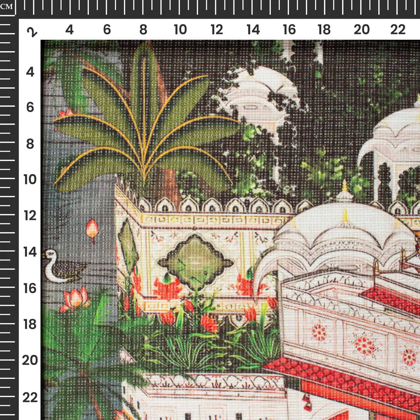 Trendy Madhuvanii Digital Print Kota Doria Fabric