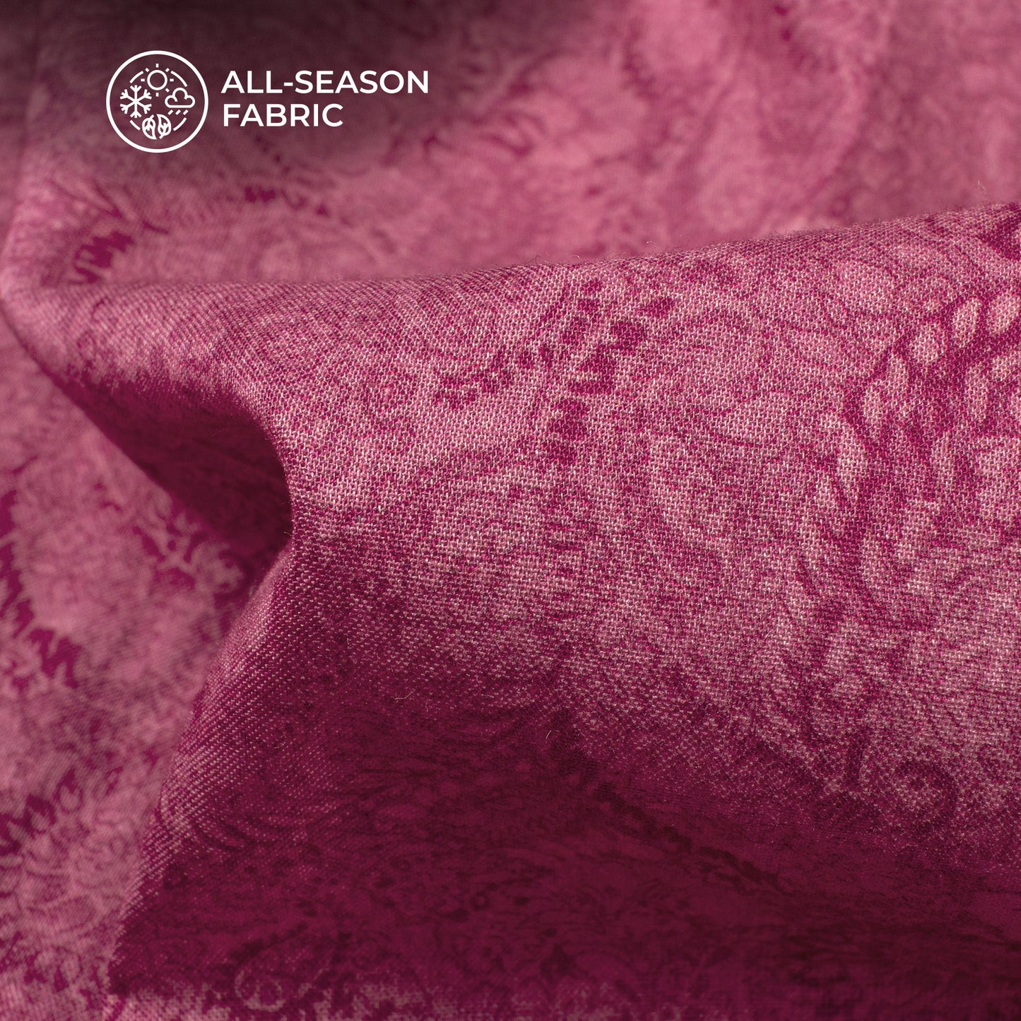 Lovely Paisley Digital Print Cotton Cambric Fabric