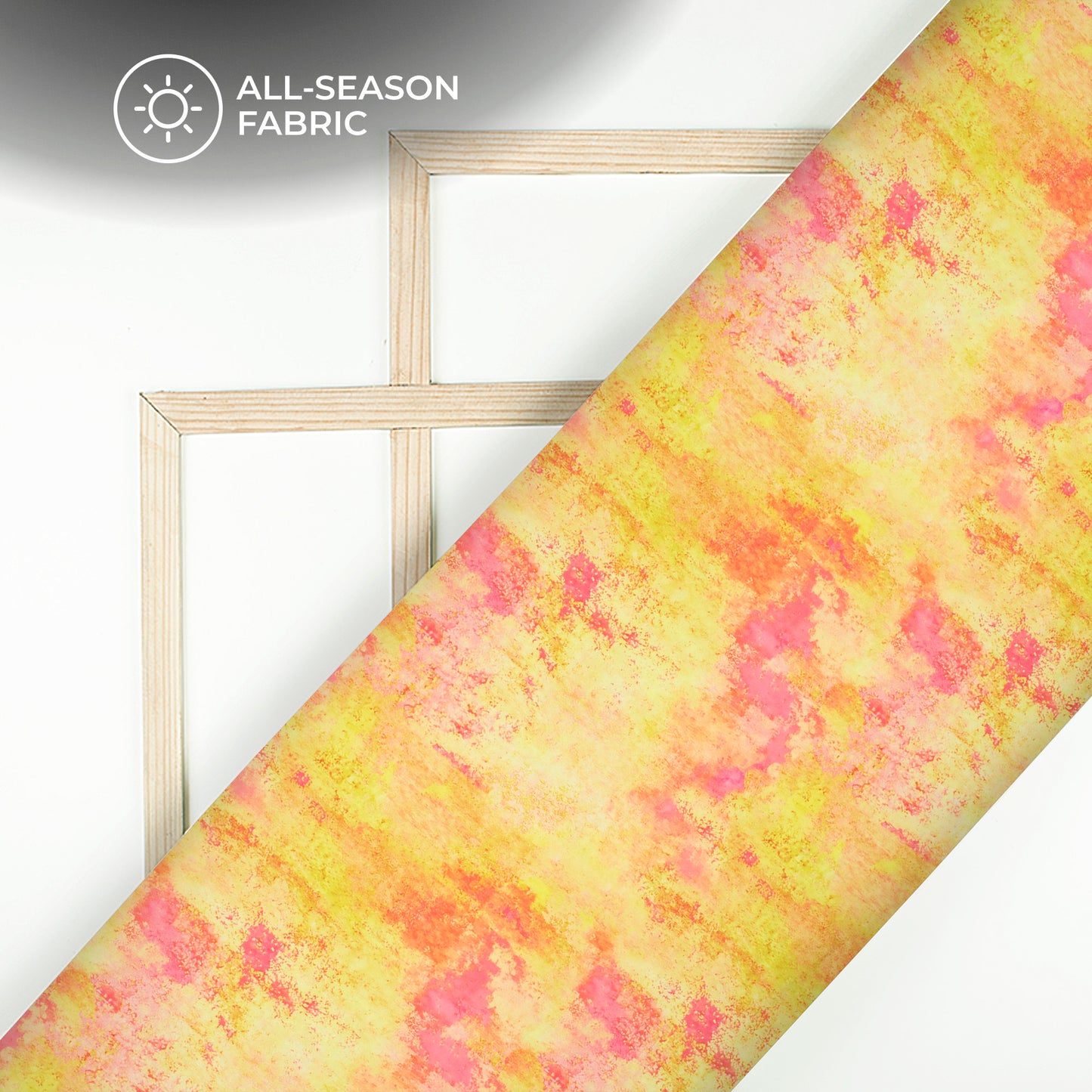 Beautiful Tie And Dye Digital Print Moss Georgette Fabric(Width 56 Inches)