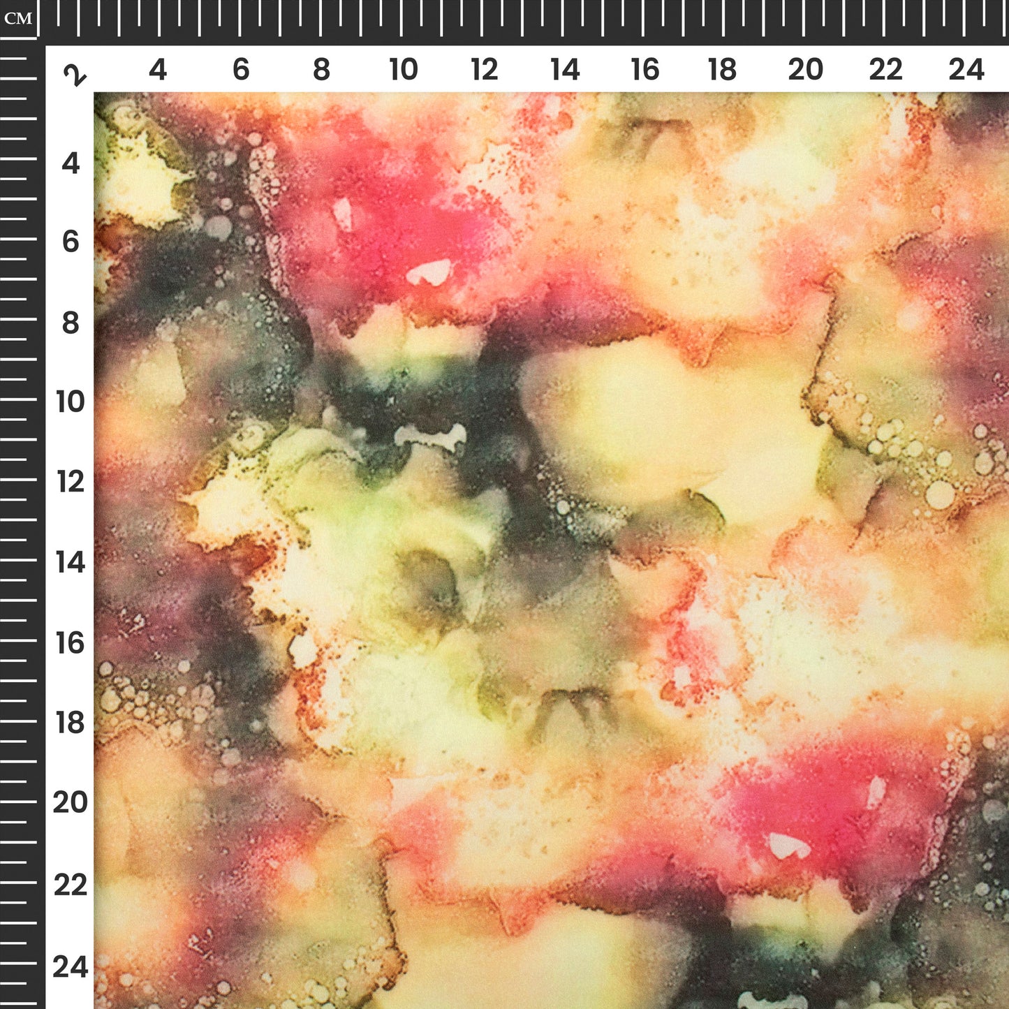 Attractive Tye And Dye Digital Print Moss Georgette Fabric(Width 56 Inches)