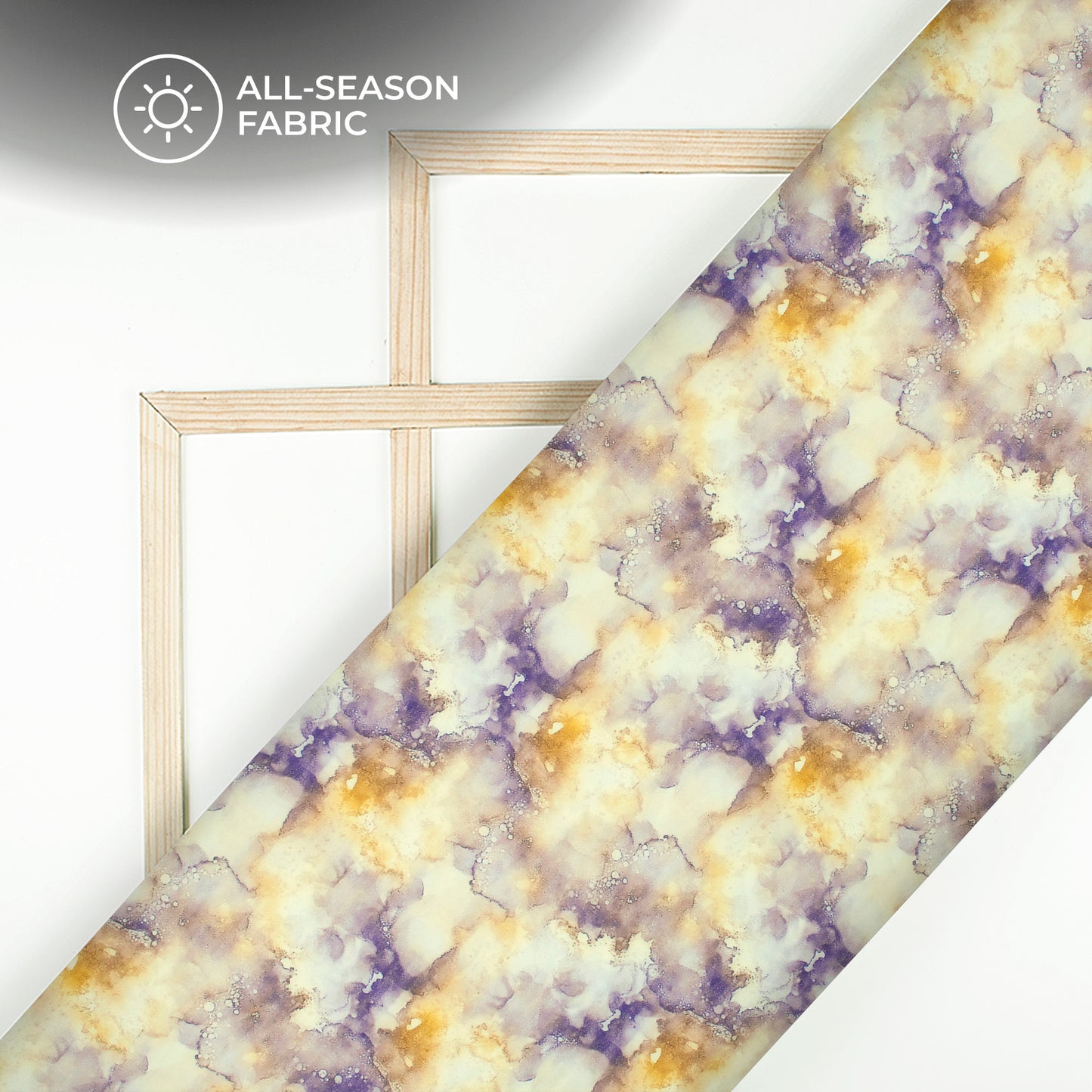 Exclusive Tye And Dye Digital Print Moss Georgette Fabric(Width 56 Inches)