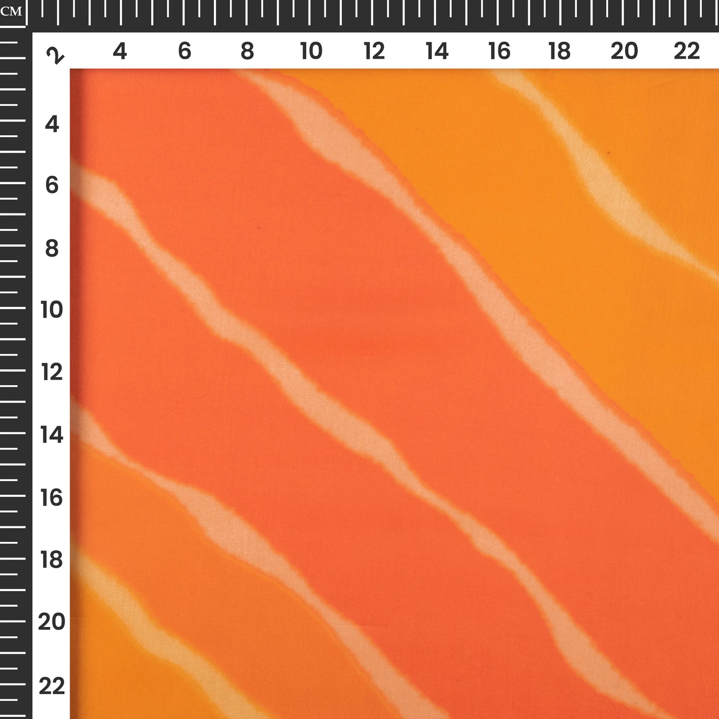 Leheriya Digital Print Organza Satin Fabric