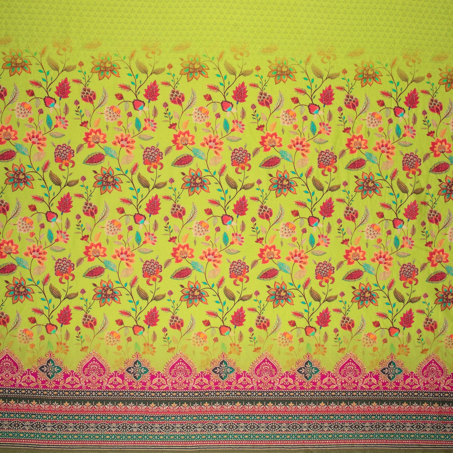 Exclusive Daman Floral Digital Print Cotton Cambric Fabric