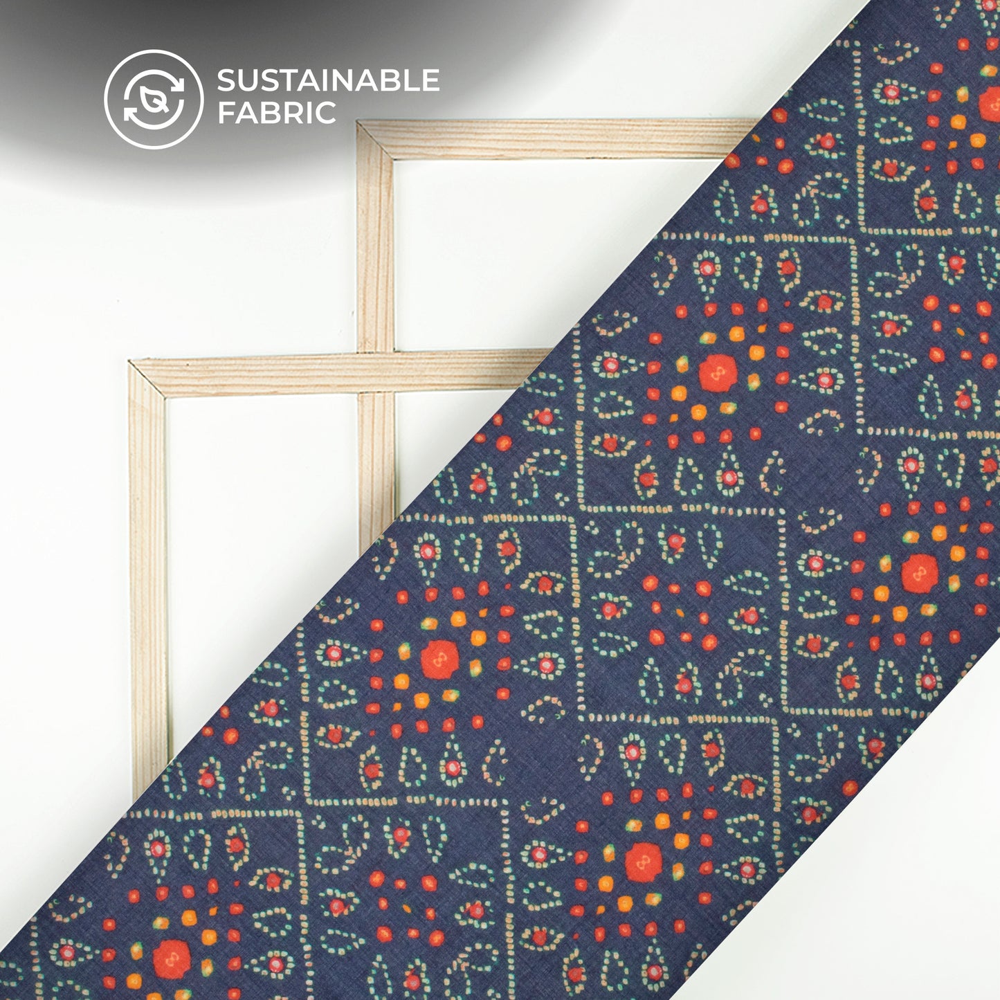 Bestselling Bandhanii Digital Print Pure Cotton Mulmul Fabric