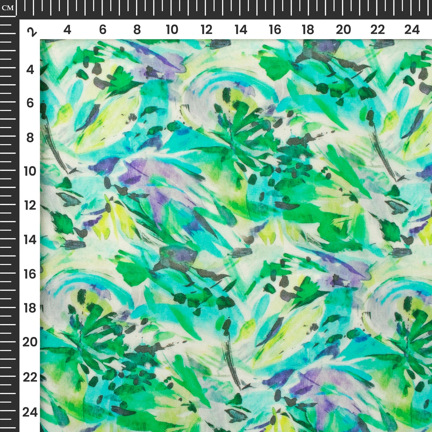 Floral Digital Print Pure Georgette Fabric