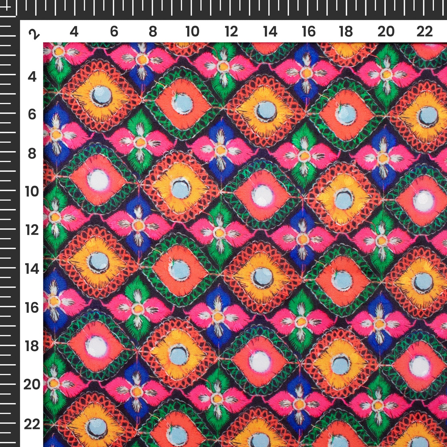 Exclusive Festive Season Gamthee Jacquard Booti Japan Satin Fabric (Width 56 Inches)