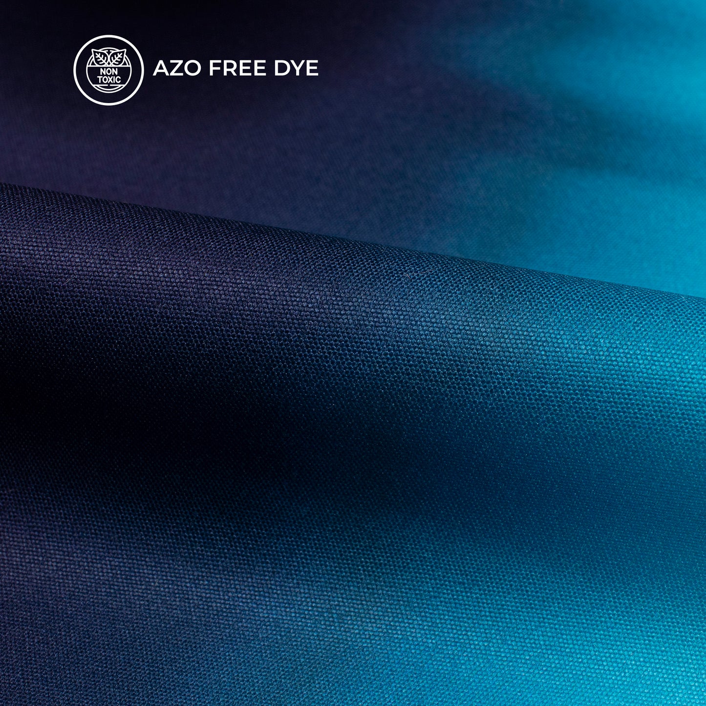 Multi-Color Ombre Digital Print Butter Crepe Fabric