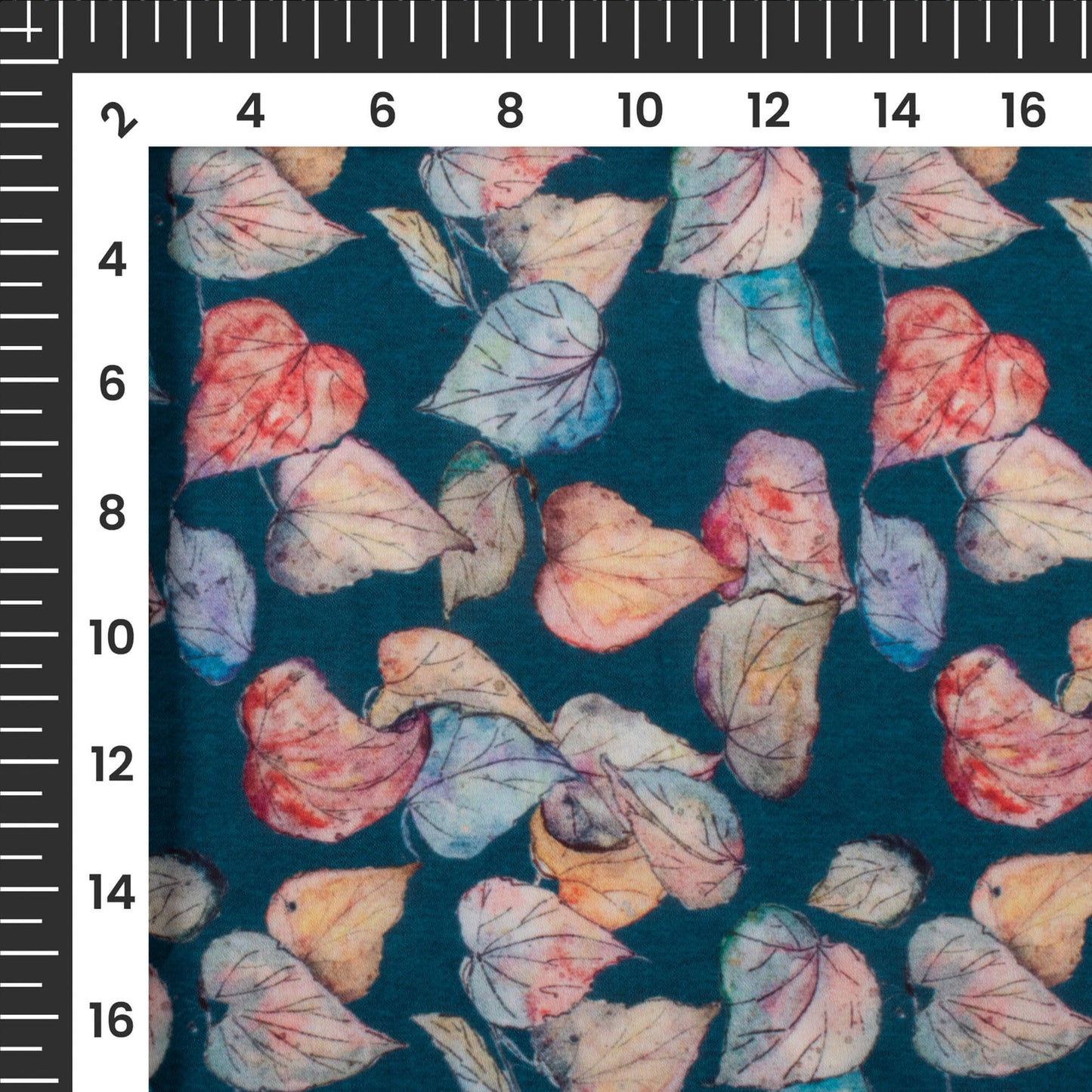 Lovely Floral Digital Print Imported Satin Fabric