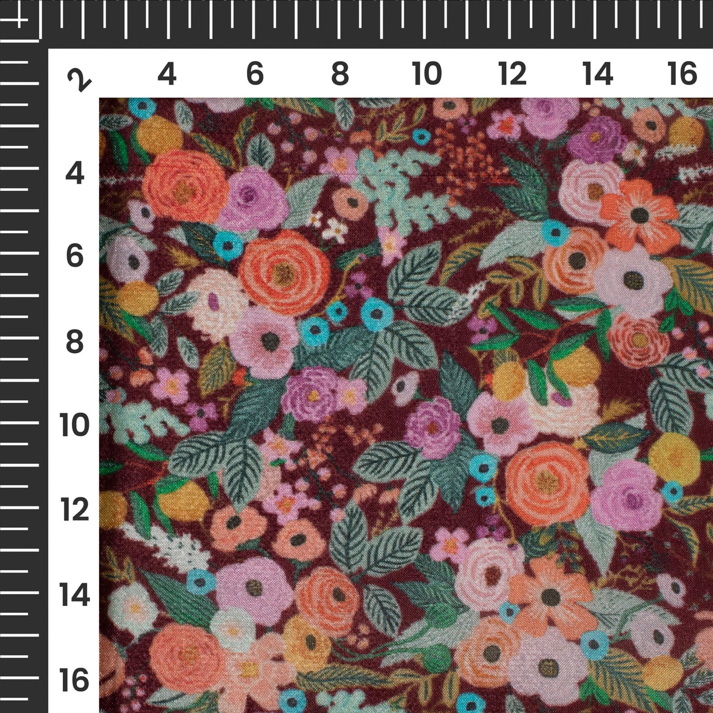 Multi-Color Floral Digital Print Viscose Uppada Silk Fabric
