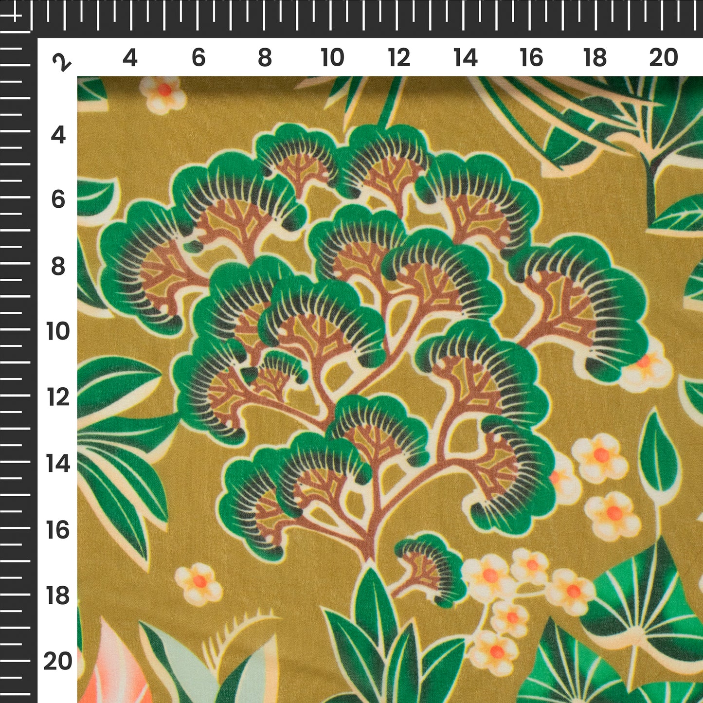 Bestselling Floral Digital Print Georgette Fabric