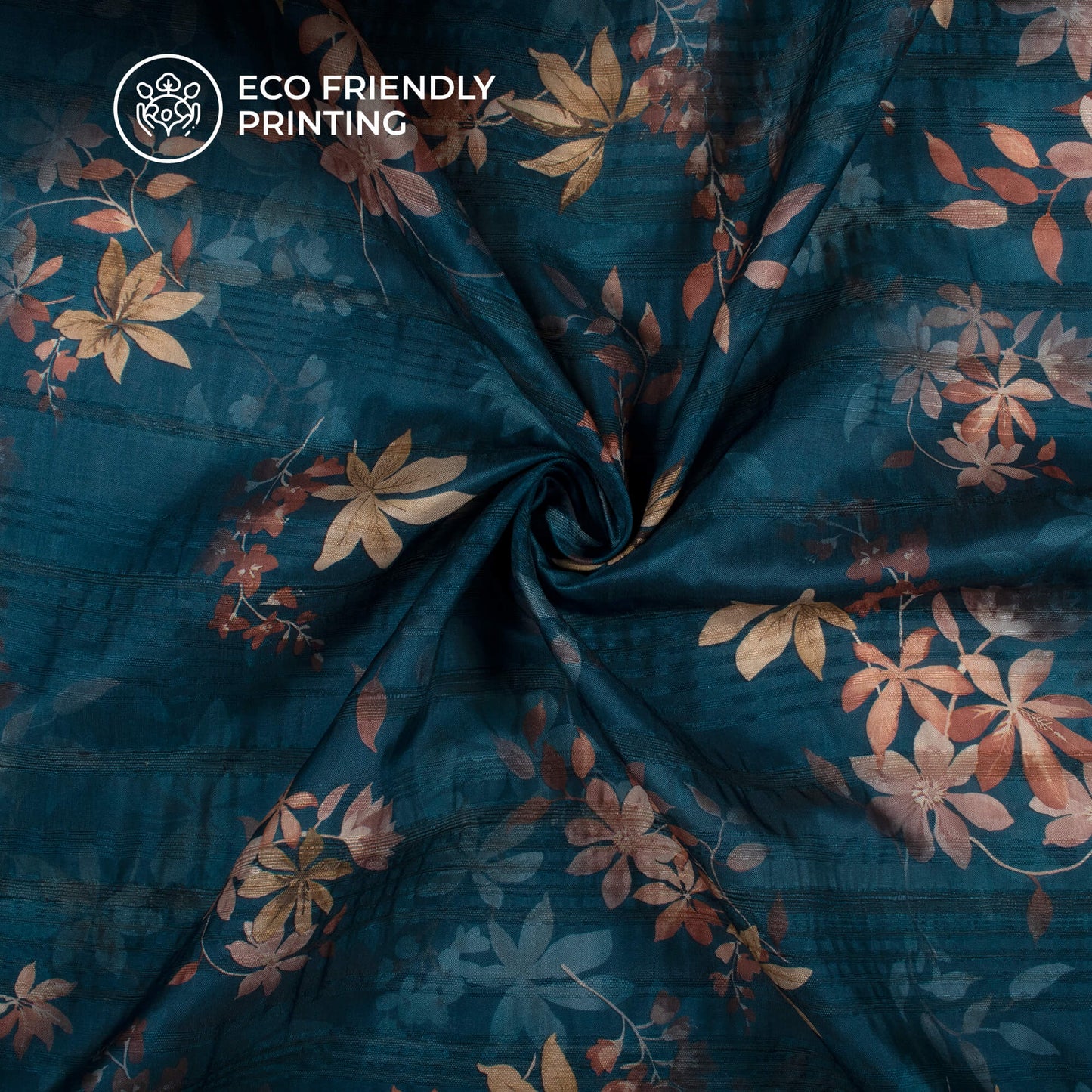 Bestselling Floral Digital Print Heritage Art Silk Fabric