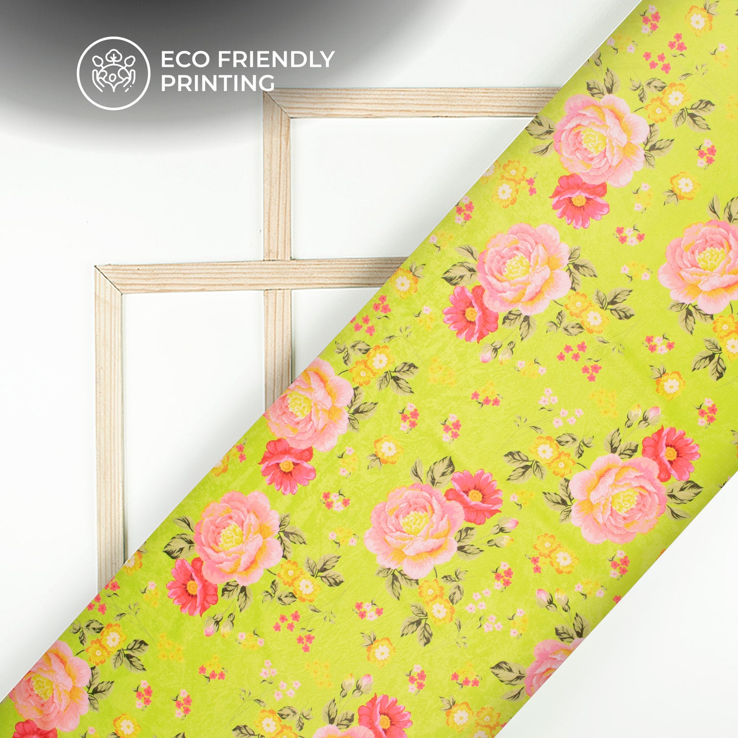 Revitalize Your Style With Floral Digital Print Lush Satin Fabric