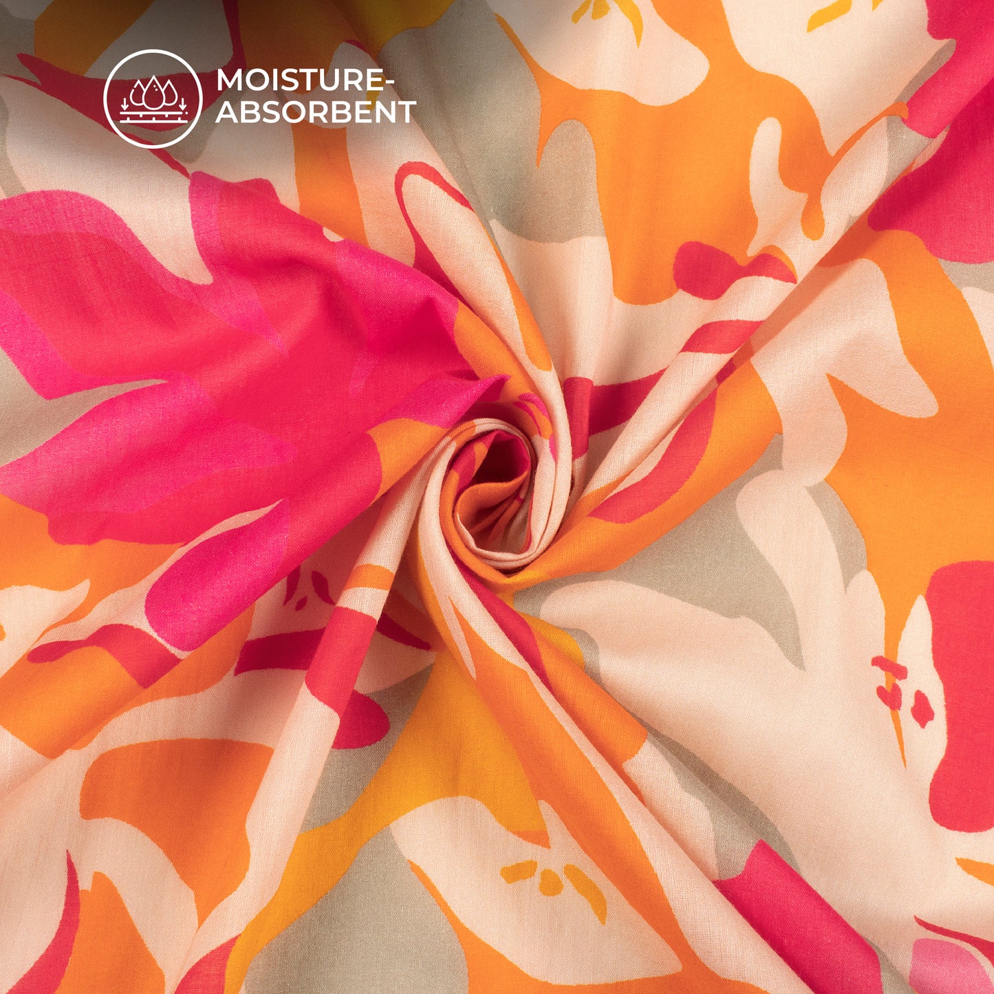 Essential Softness: Most Loved Digital Print Pure Cotton Mulmul Fabric