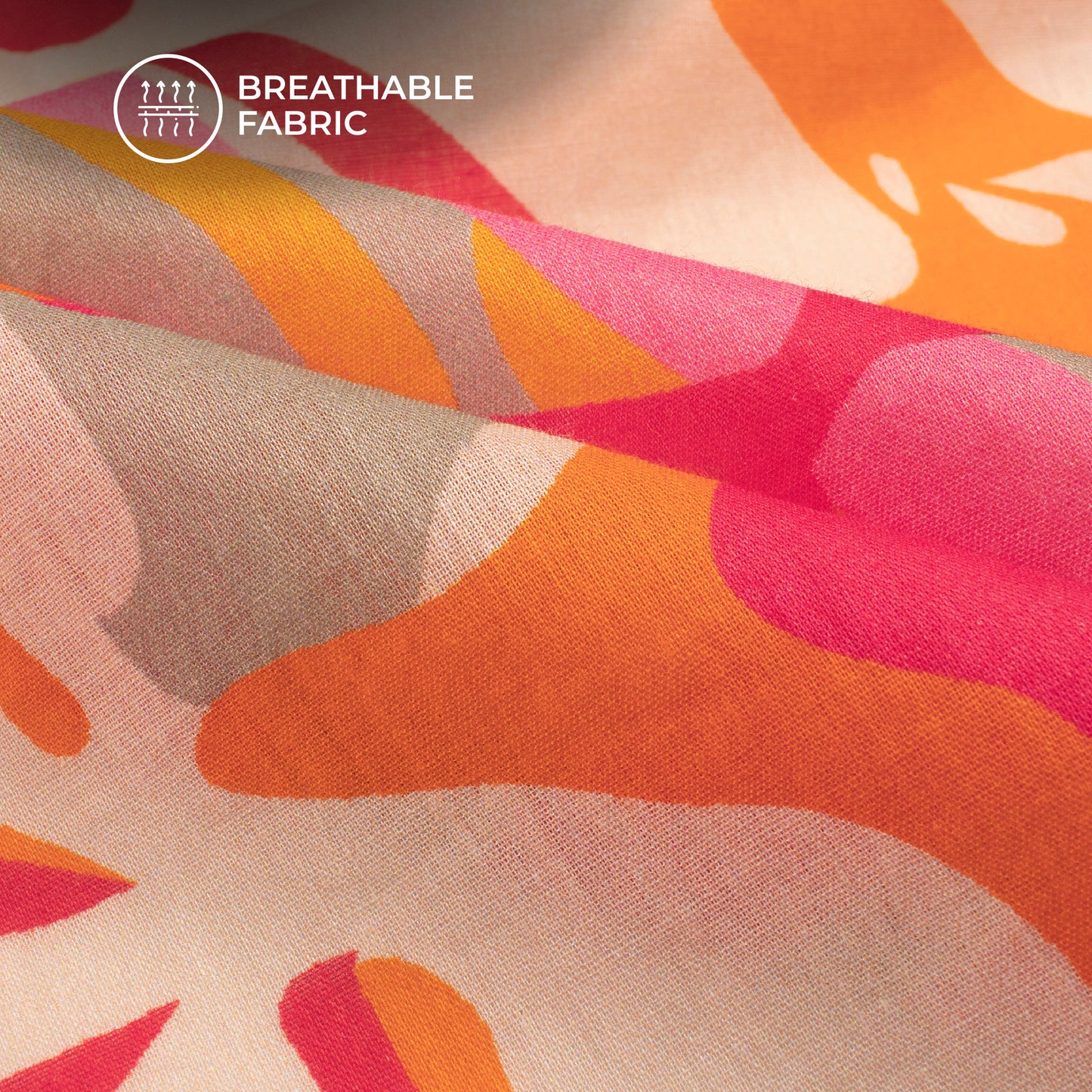Essential Softness: Most Loved Digital Print Pure Cotton Mulmul Fabric