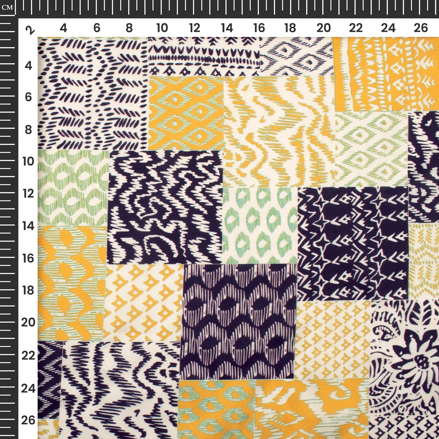 Glamorous Ethnic Digital Print Modal Satin Fabric