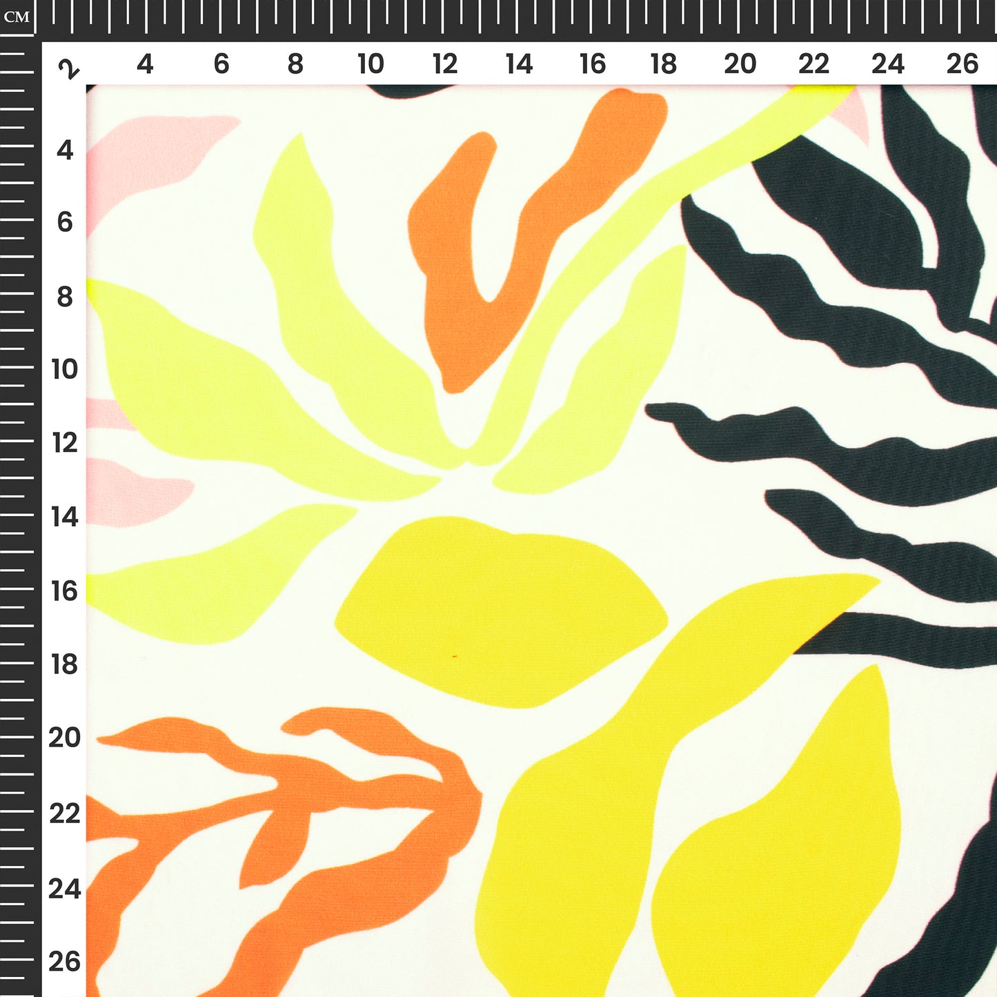 Multi Color Floral Digital Print Crepe Silk Fabric