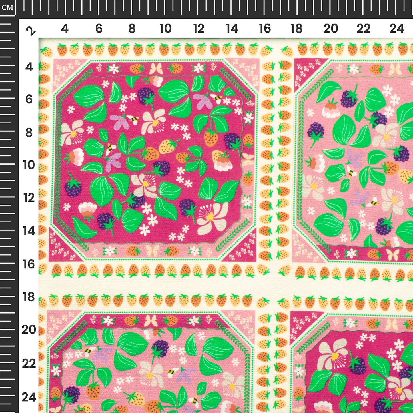 Gorgeous Floral Digital Print Poplin Fabric (Width 58 Inches)