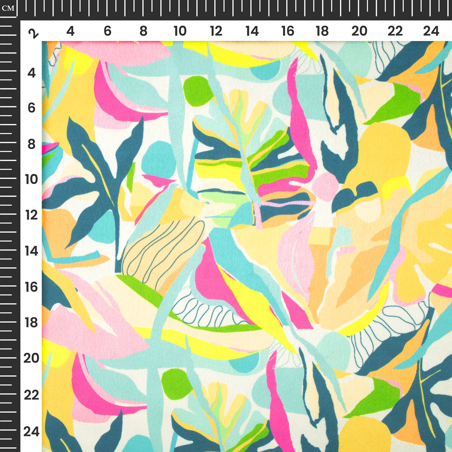 Neonpop - Digital Print Neon Japan Satin Fabric For Bold Creator