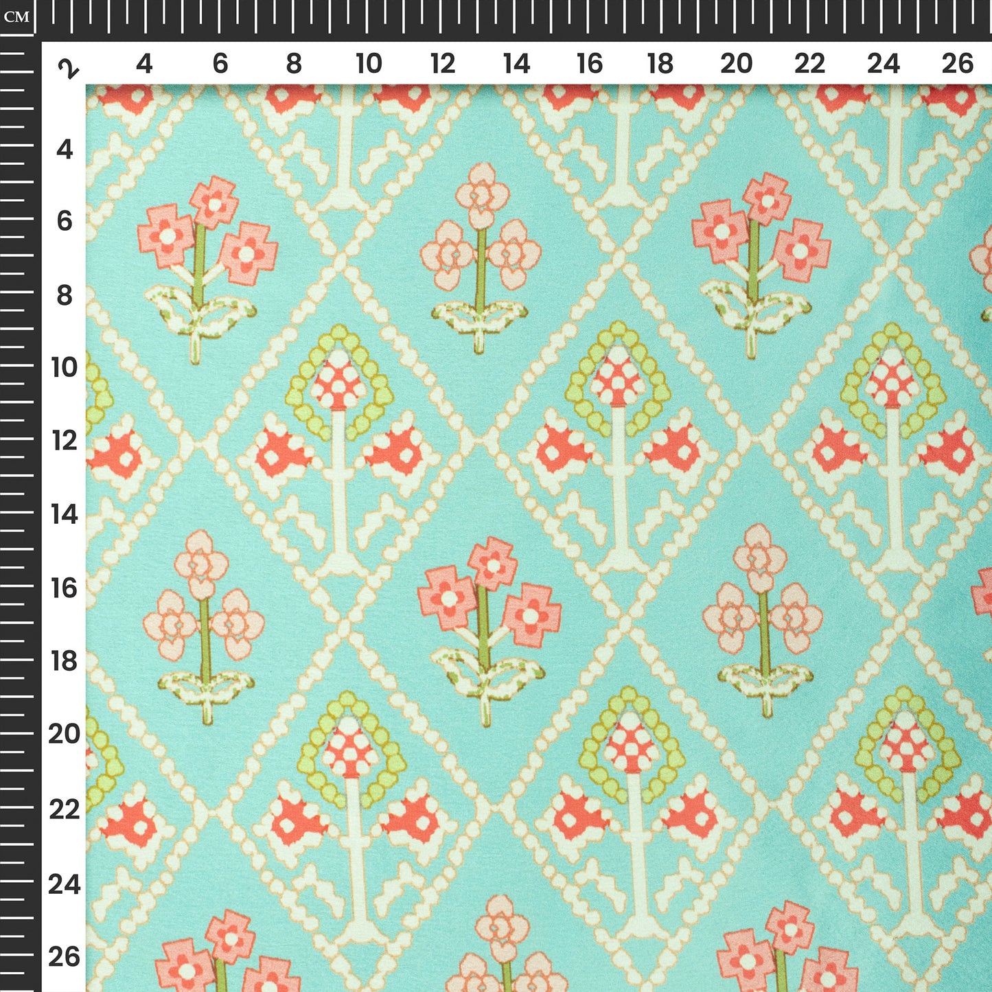 Buy Patola Digital Print Fabric Online - Japan Satin Material