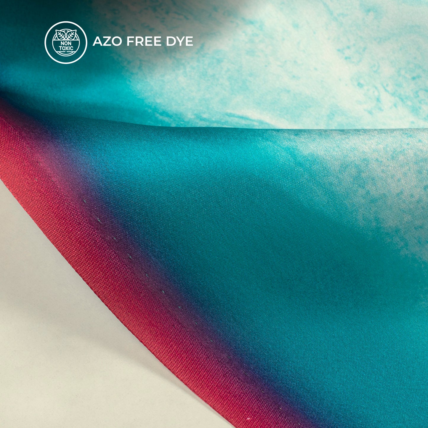Fluid Marble Digital Print on Premium Japan Satin Fabric