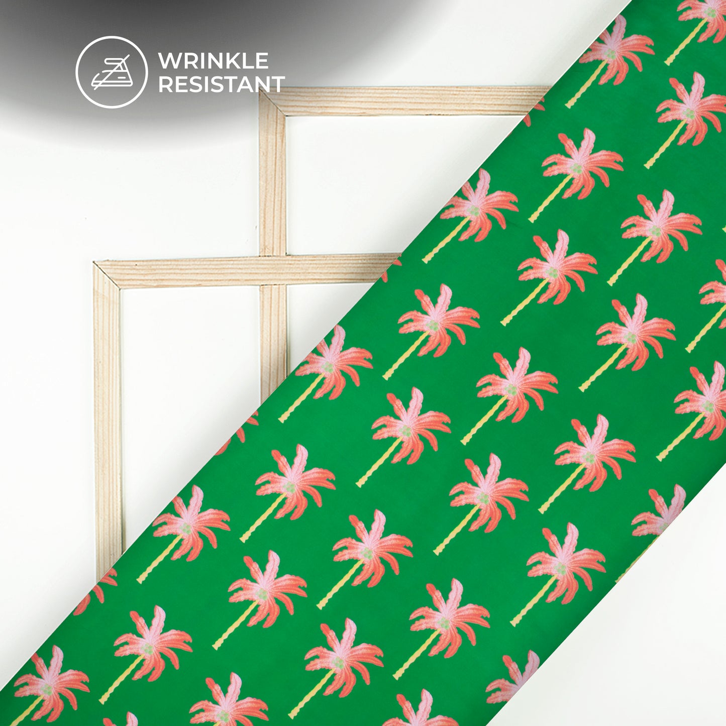 Jungle Fantasy in Bloom Floral Digital Print Imported Satin Fabric