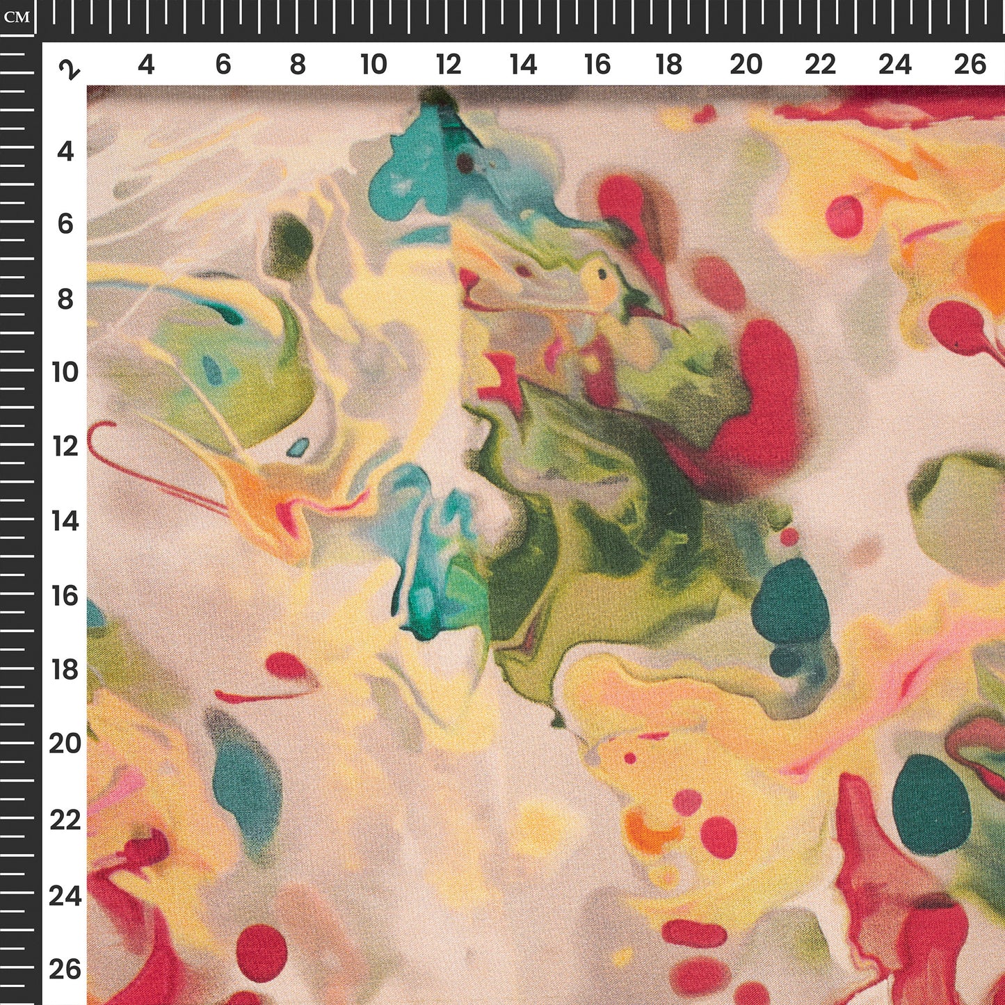 Floral Digital Print Uppada Silk Fabric For Boutique And Wholeseller