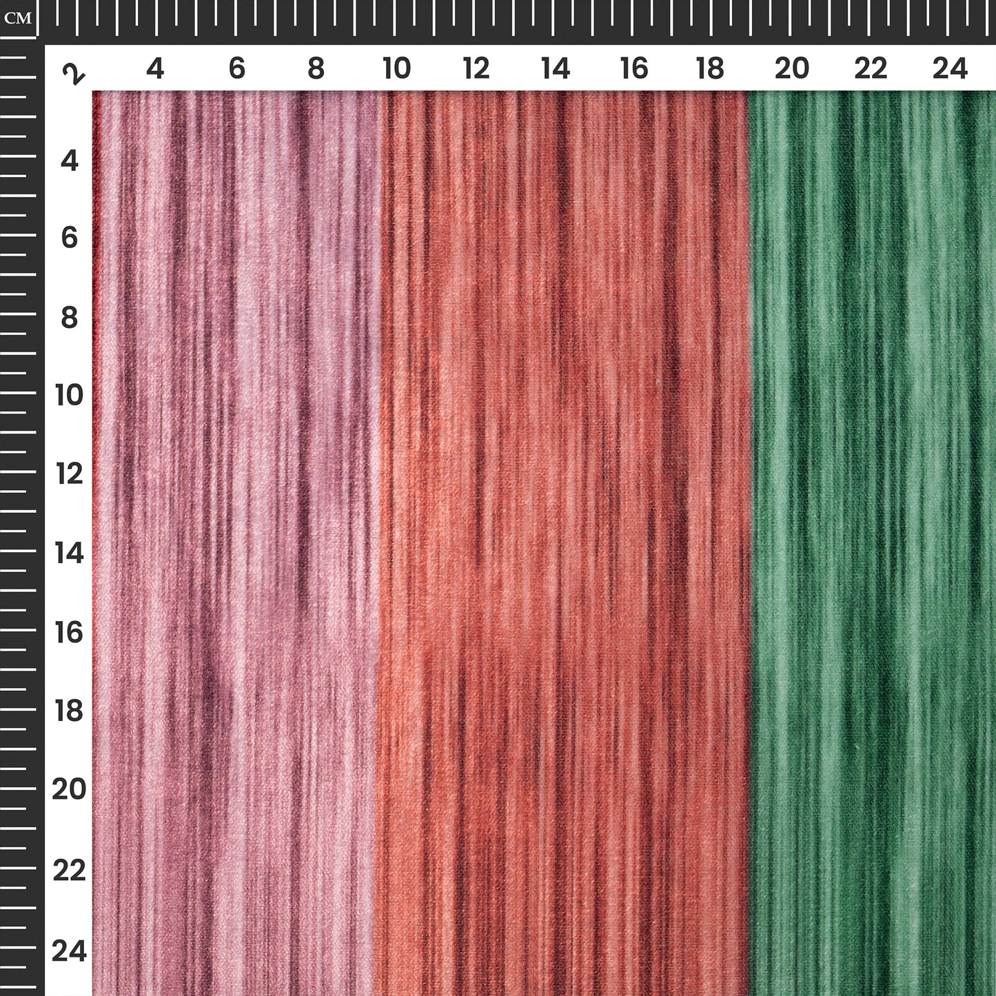 Premium Digital Stripe Velvet Fabric for Designers