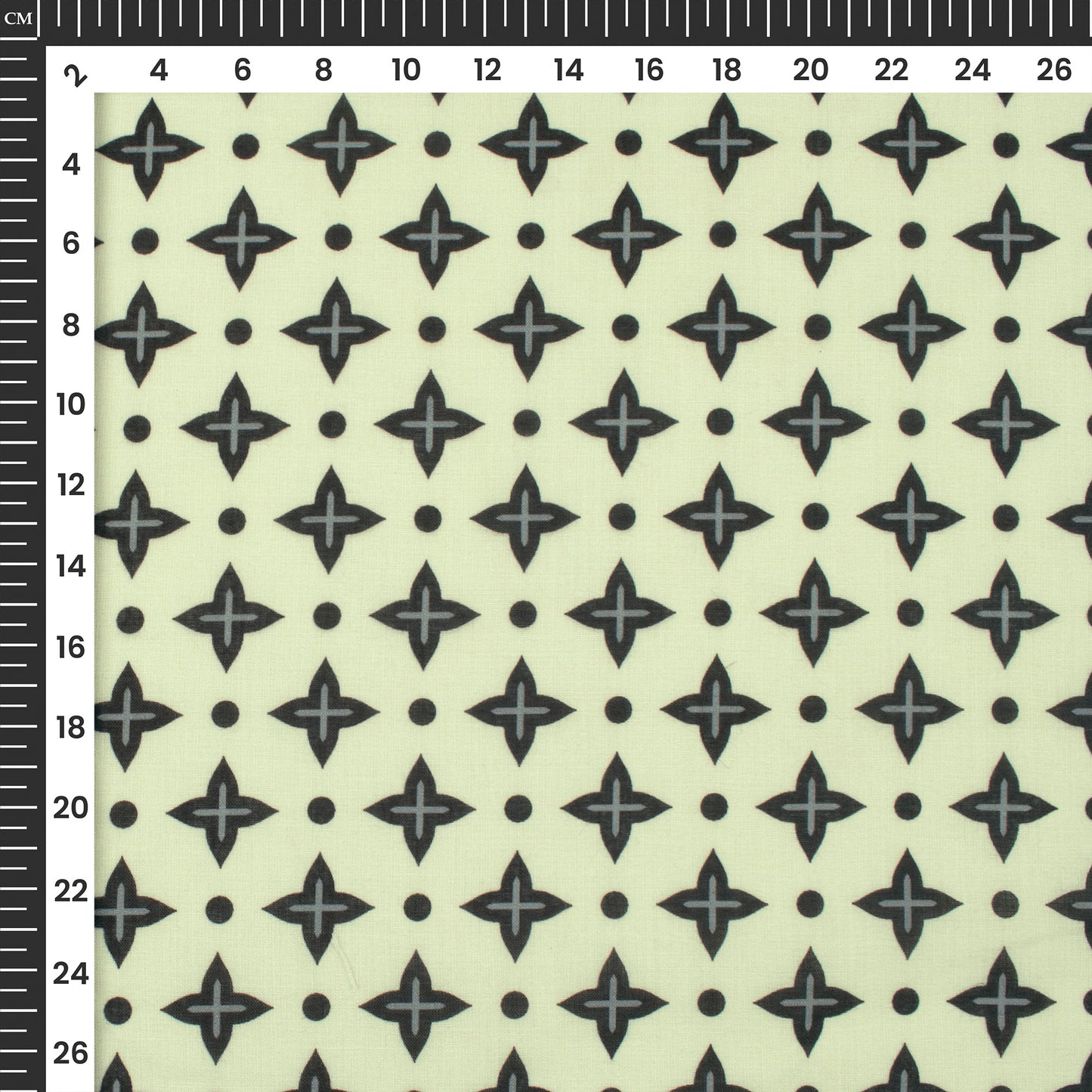 Motifs Design Digital Print Poly Cambric Fabric