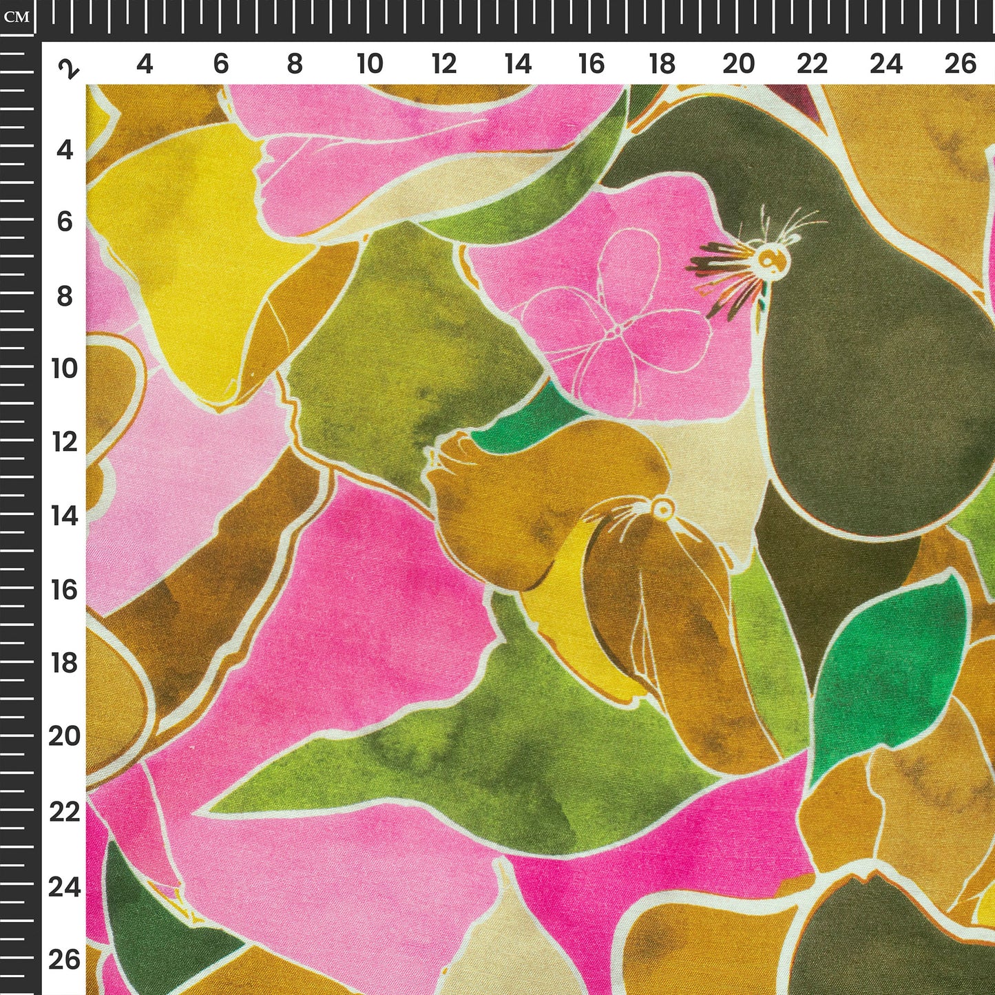 Style Refresh Digital Print Viscose Muslin Fabric