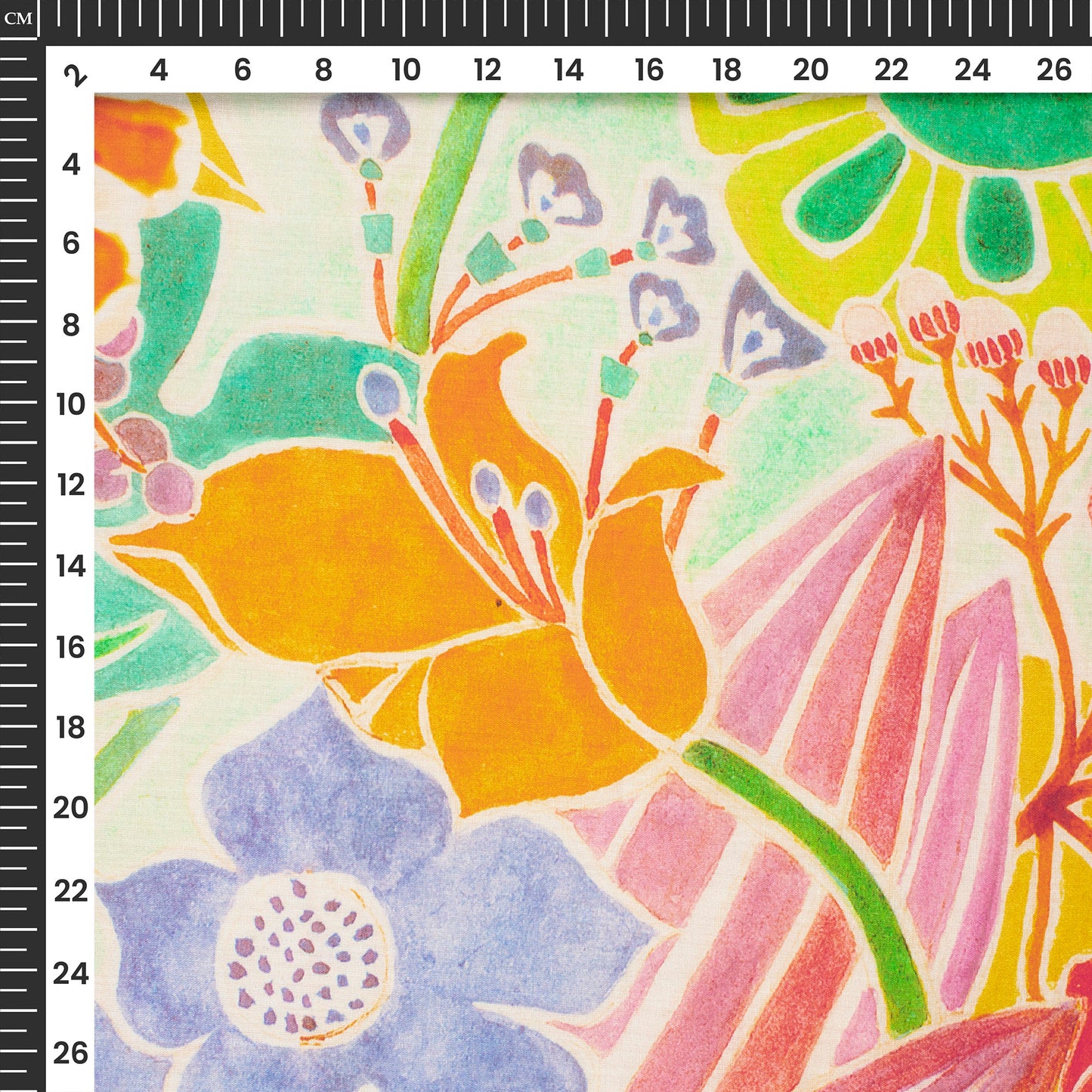 Editor's Pick | Floral Digital Print Cotton Mulmul Fabric