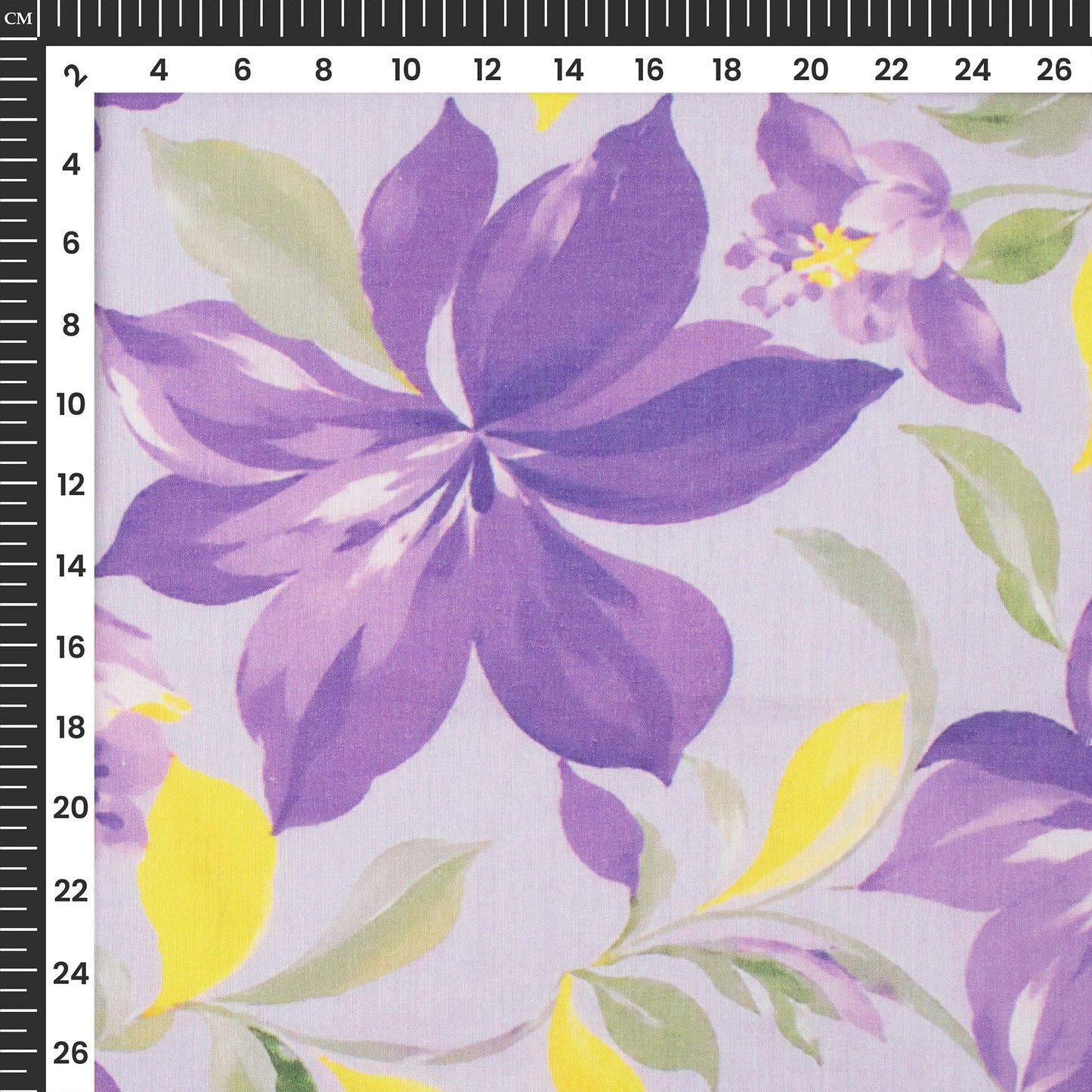 Color Crush Collection | Floral Digital Print Cotton Mulmul Fabric