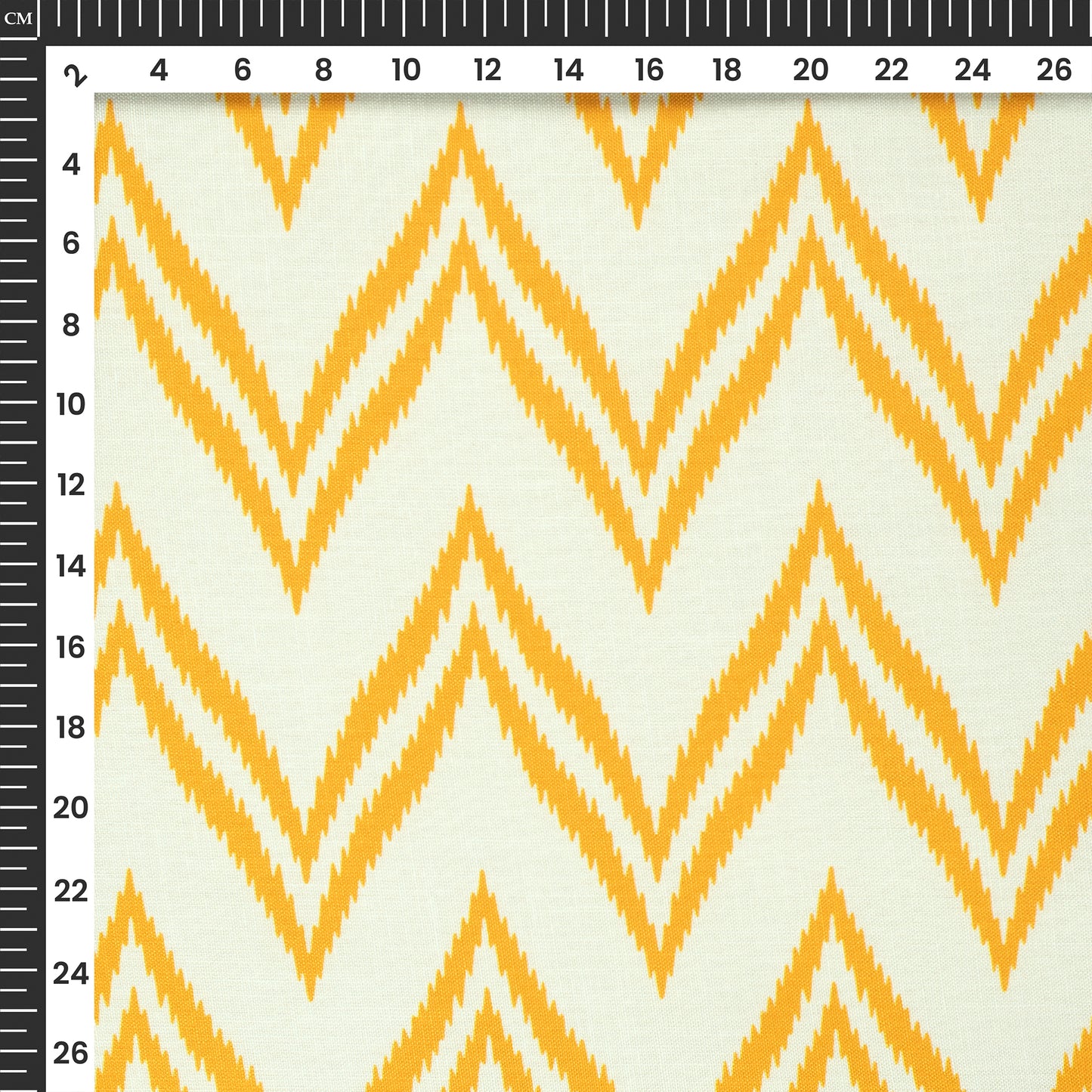 Fresh Edit Ikkat Inspire Poly Linen Slub Fabric - Fashion Creator's Pick