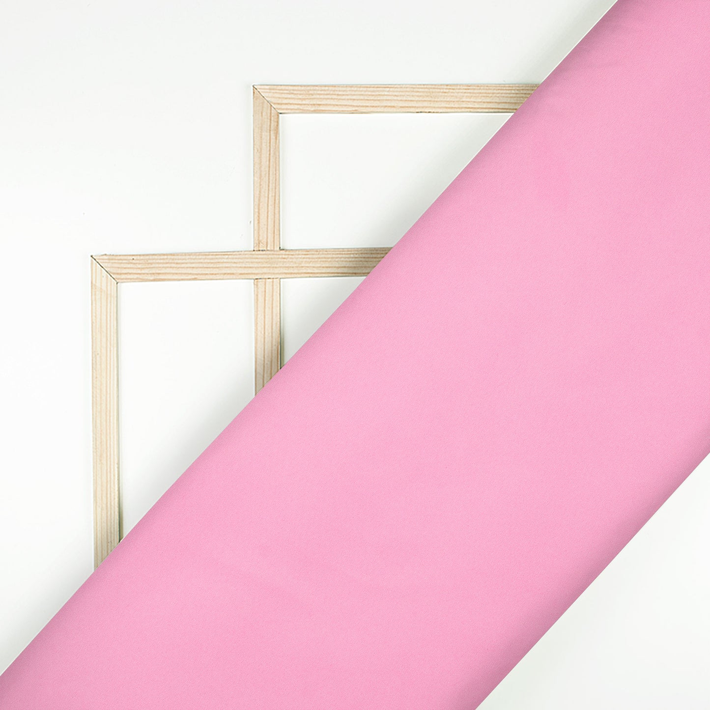 Blush Pink Plain Lining Butter Crepe Fabric