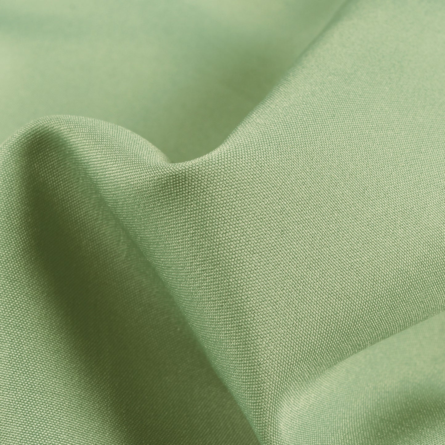 Aqua Pearl Green Plain Butter Crepe Fabric