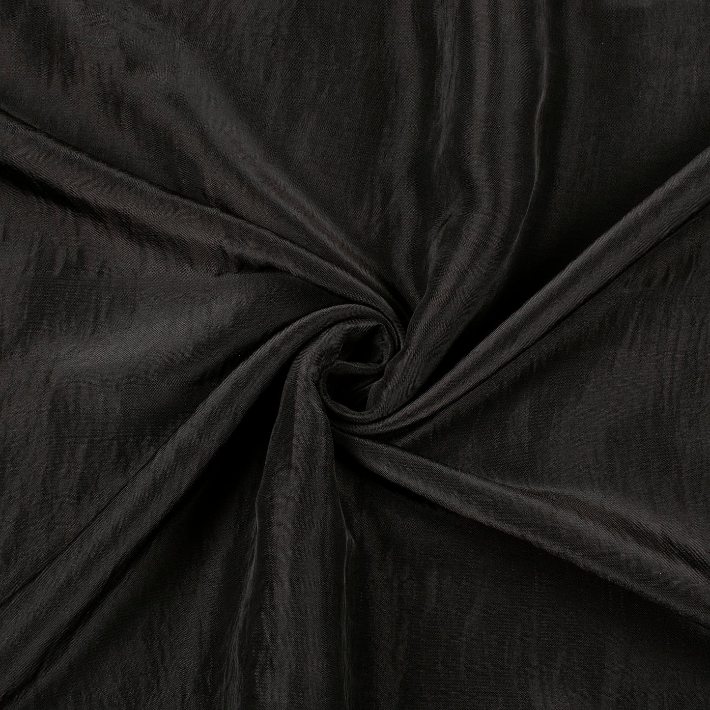 Black Plain Pure Uppada Silk Fabric