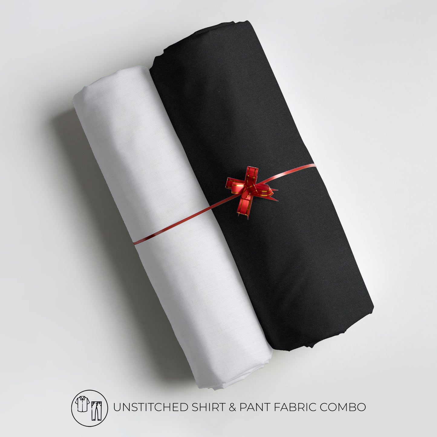Men's Unstitched Shirt and Pant Fabric Combo in Gifting Case